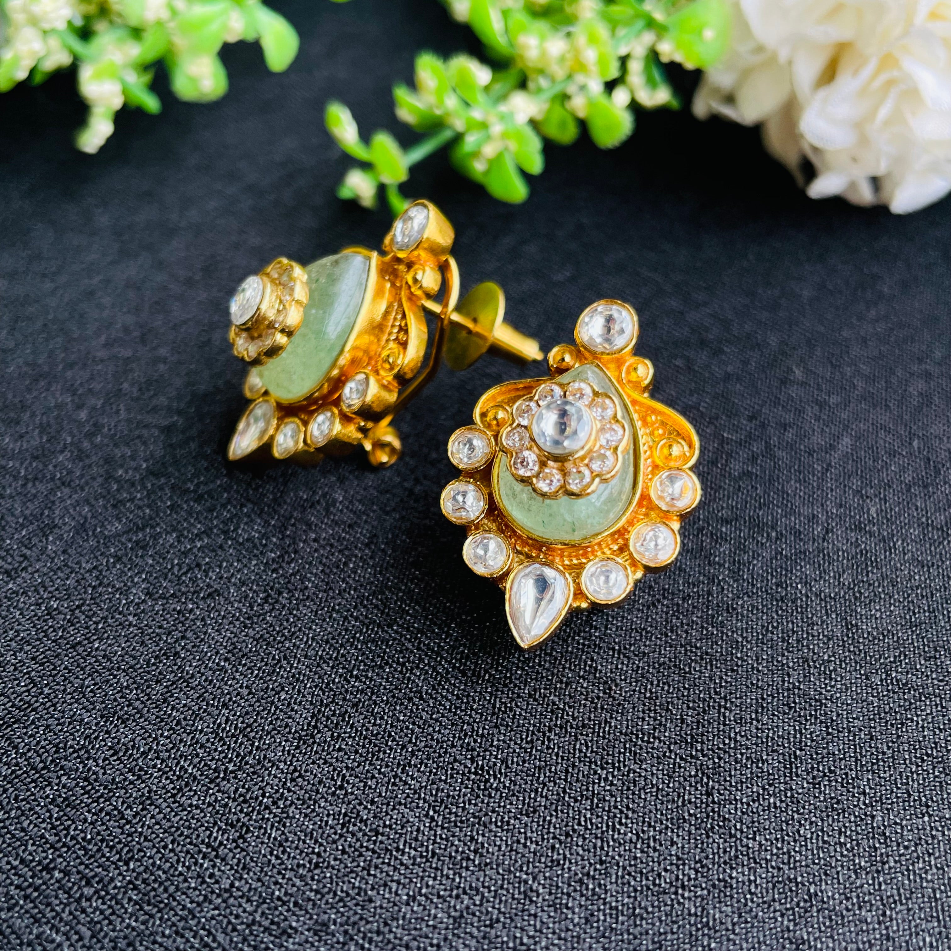 Nayaab Myra Polki Studs