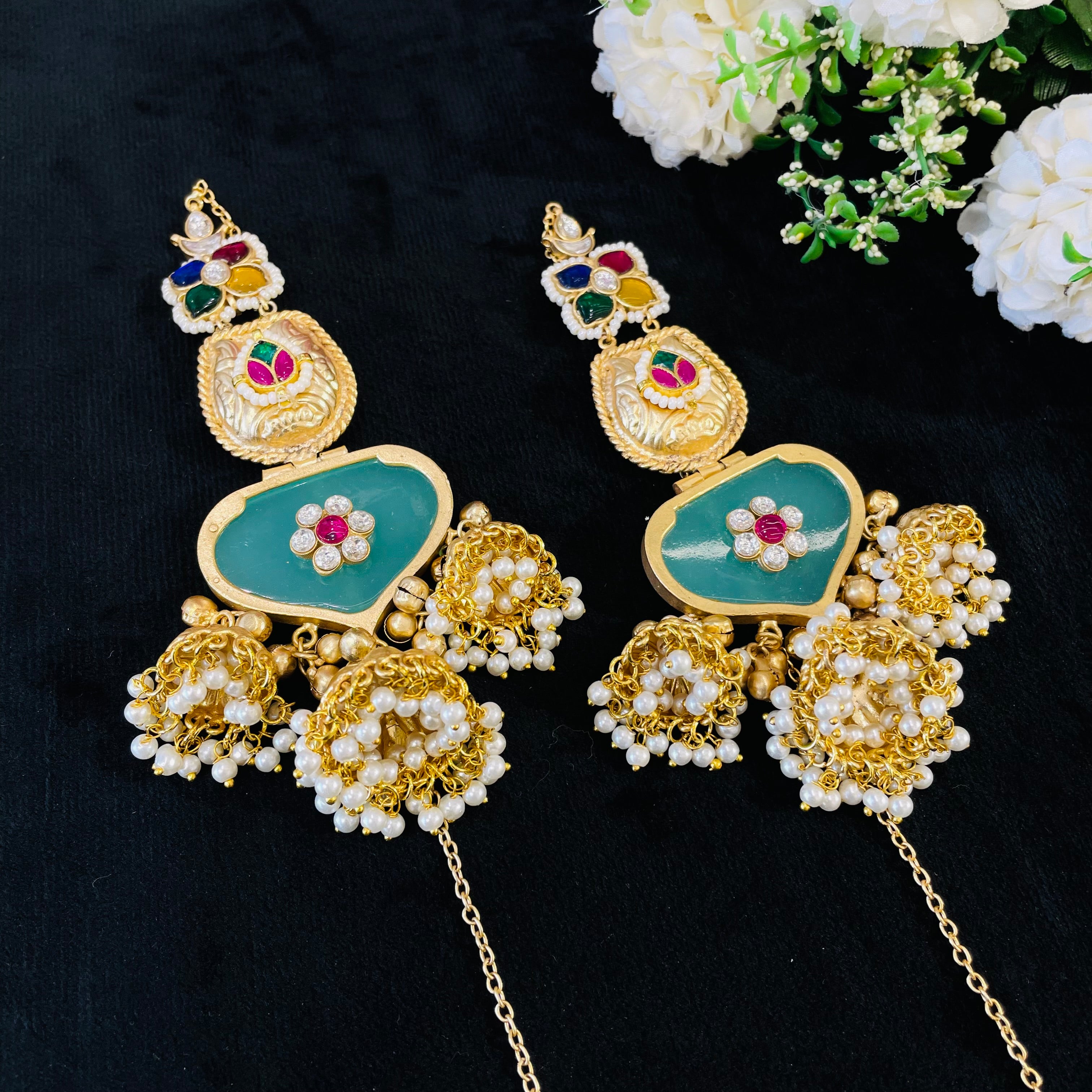 Nayaab Fusion Anu earrings