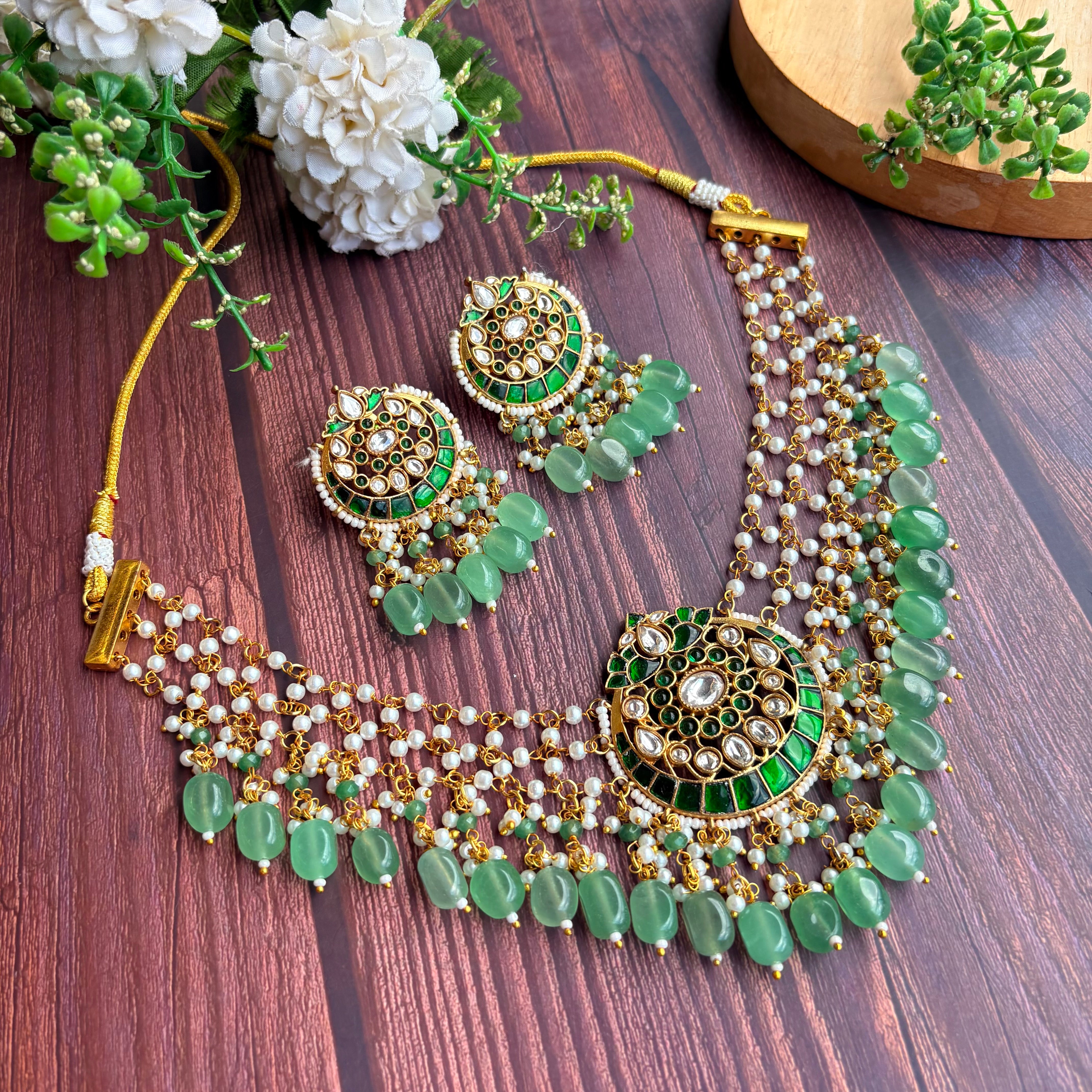 Nayaab Meher Polki neckpiece