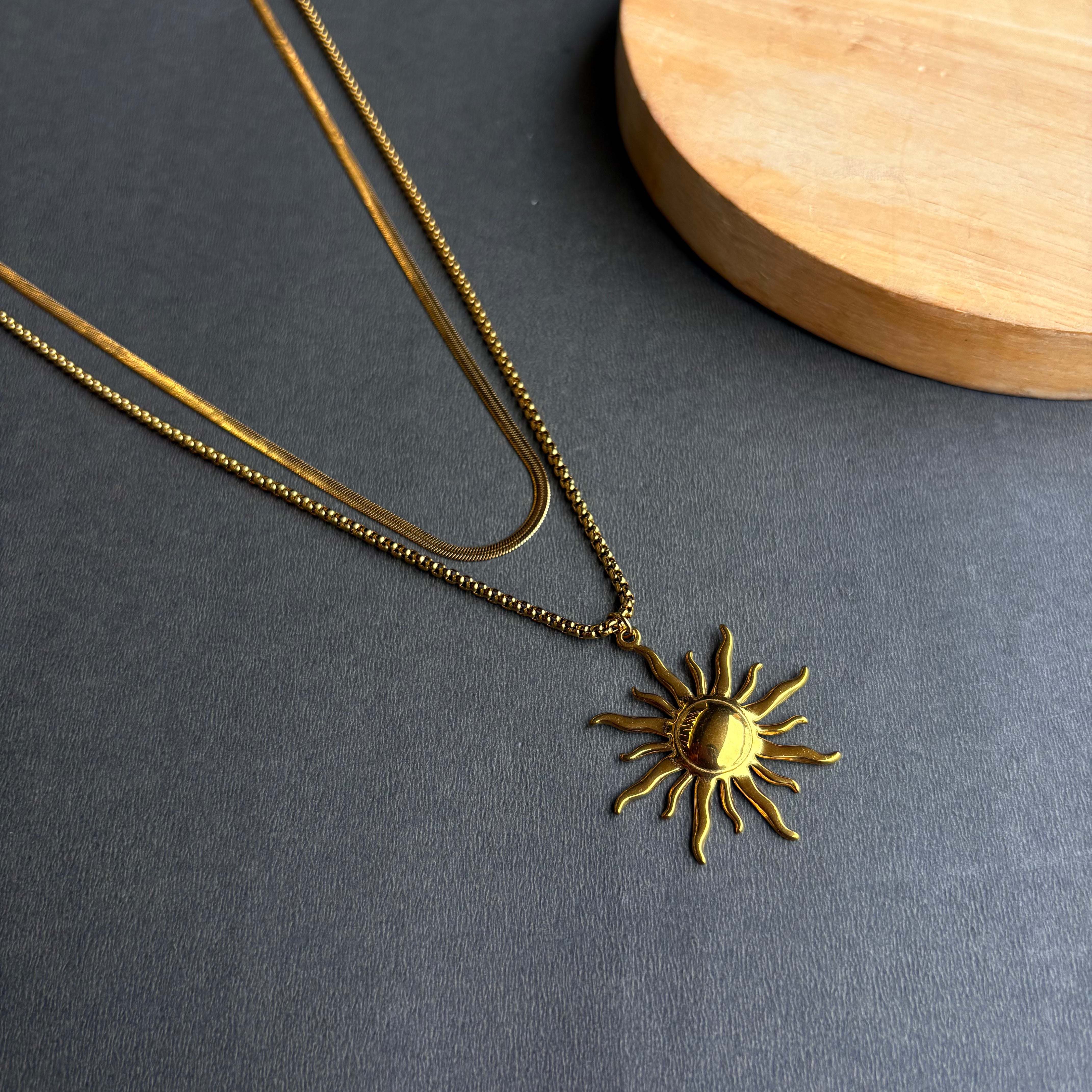 Solara Sun Pendant