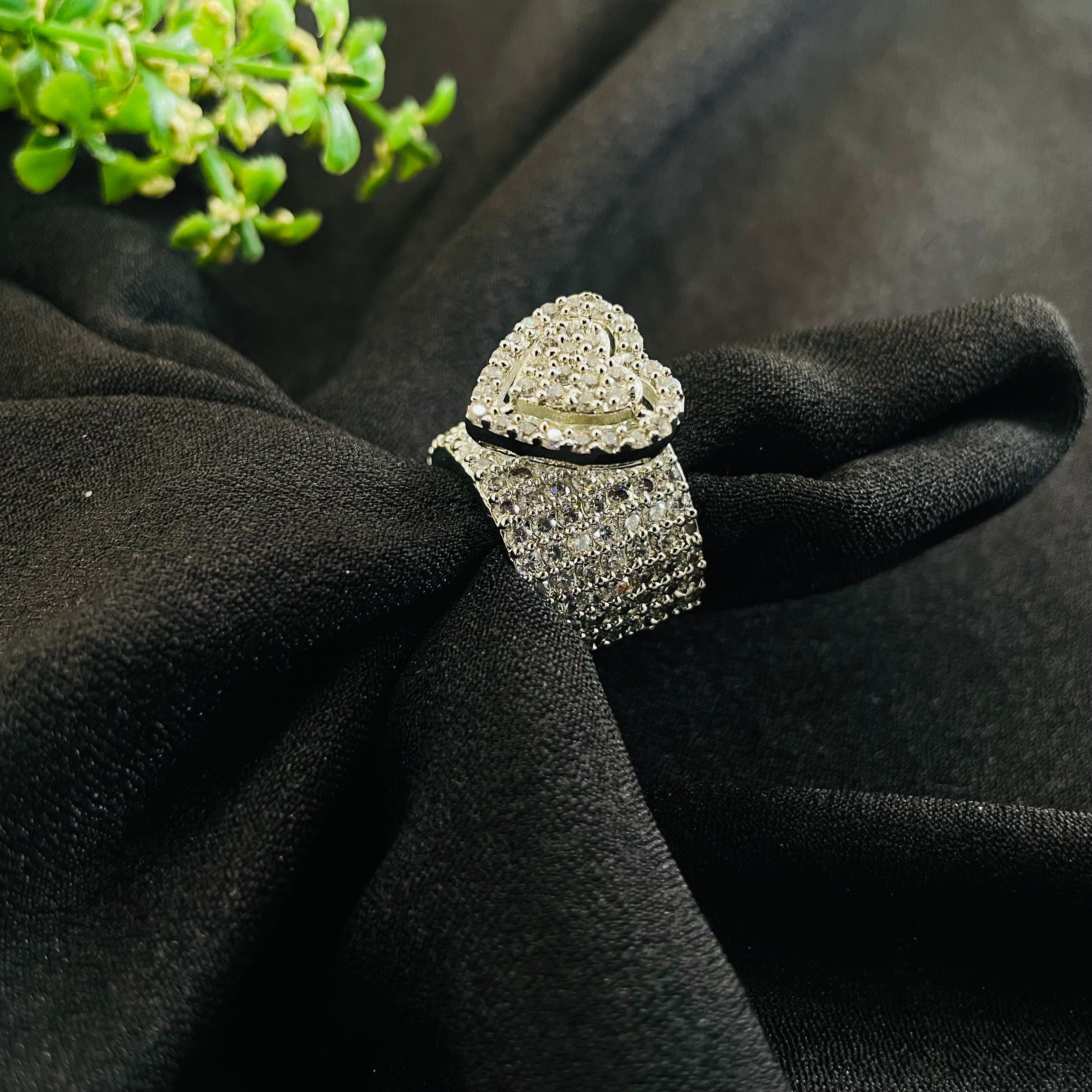 VS Sterling silver cocktail ring 228 13G