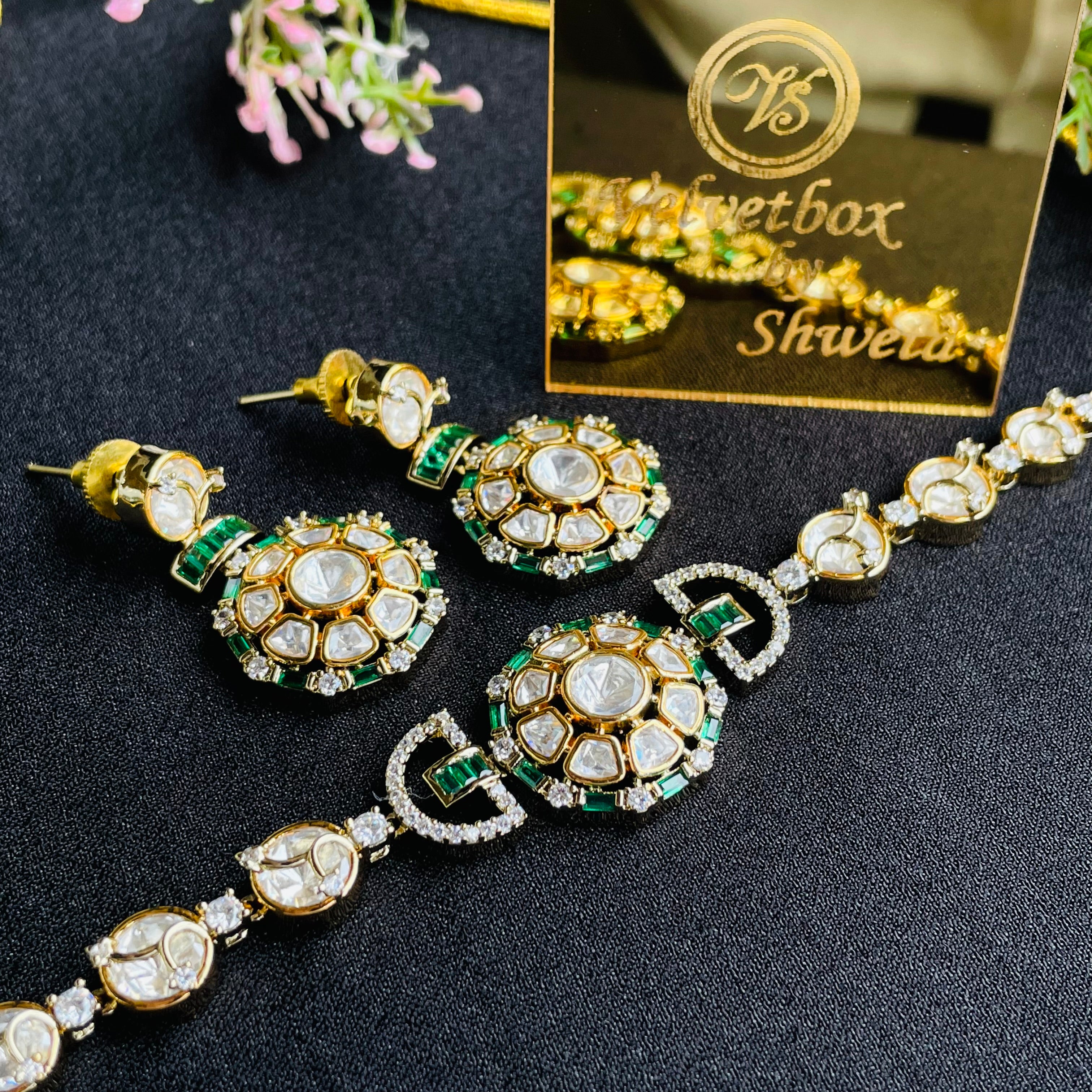 Nayaab Saanvi Polki Choker