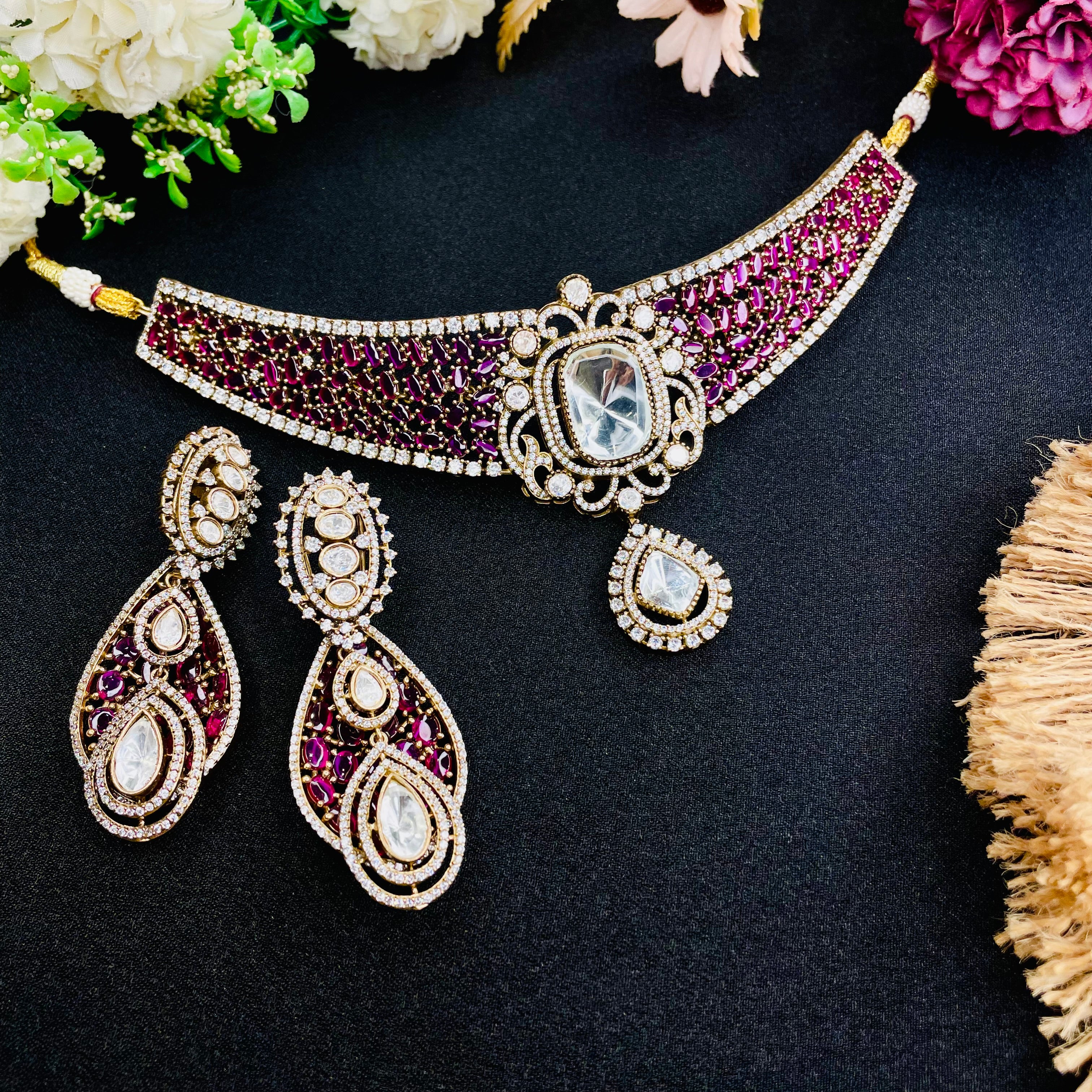 Nayaab Shreya Polki Choker