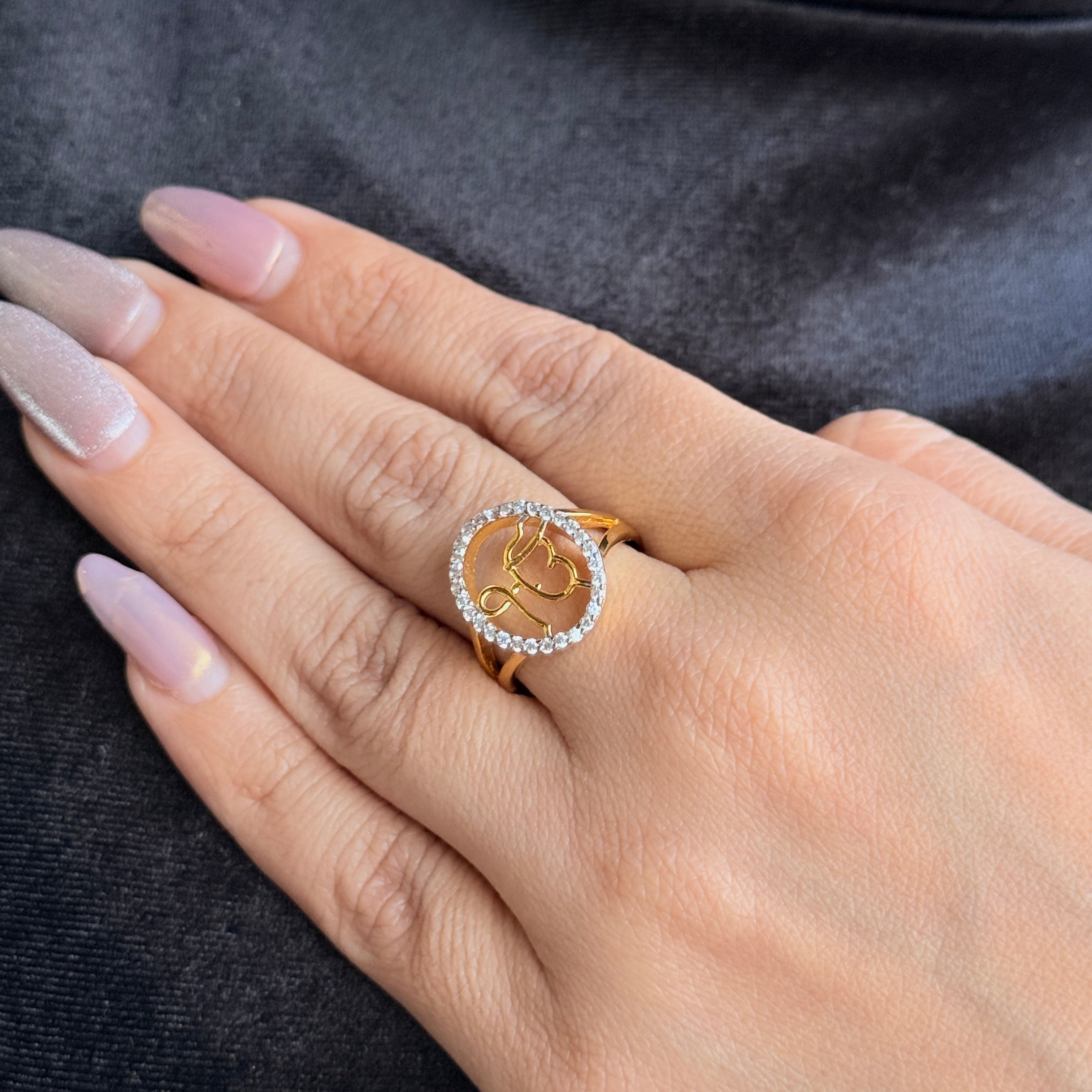 Vs sterling silver cocktail ring 174 4g