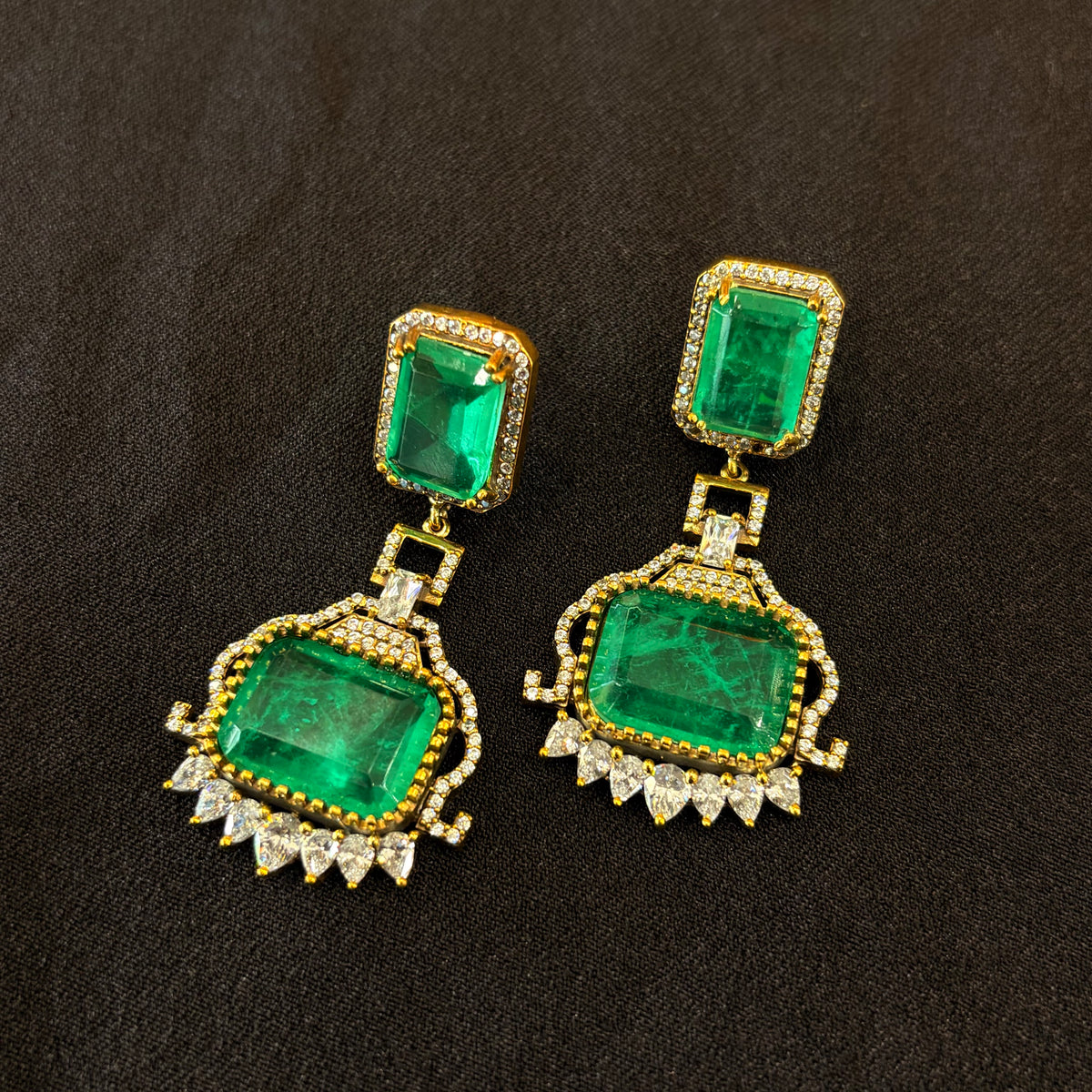 Mayura Emerald Neckpiece