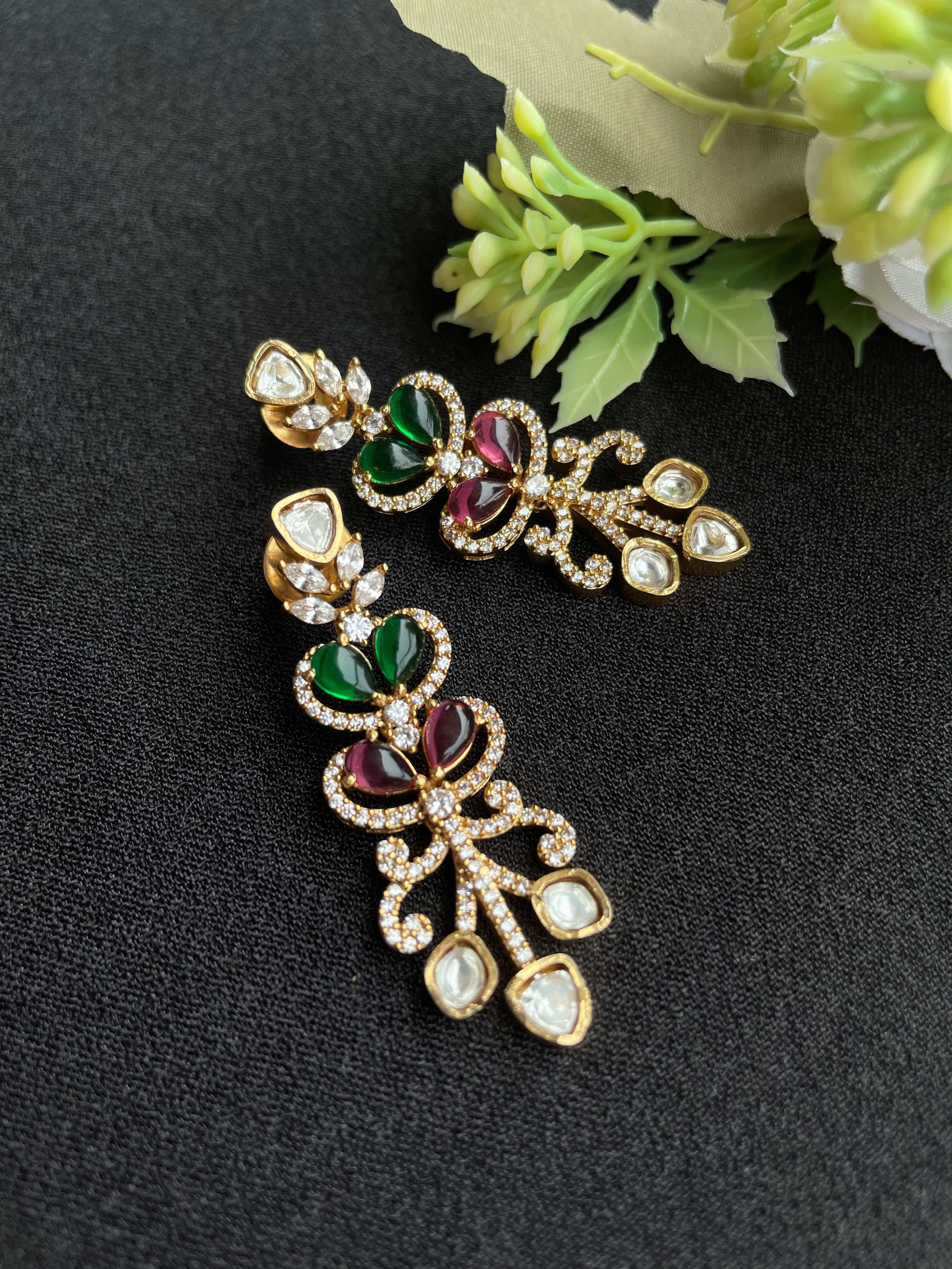 Nayaab Shreya Polki Neckpiece