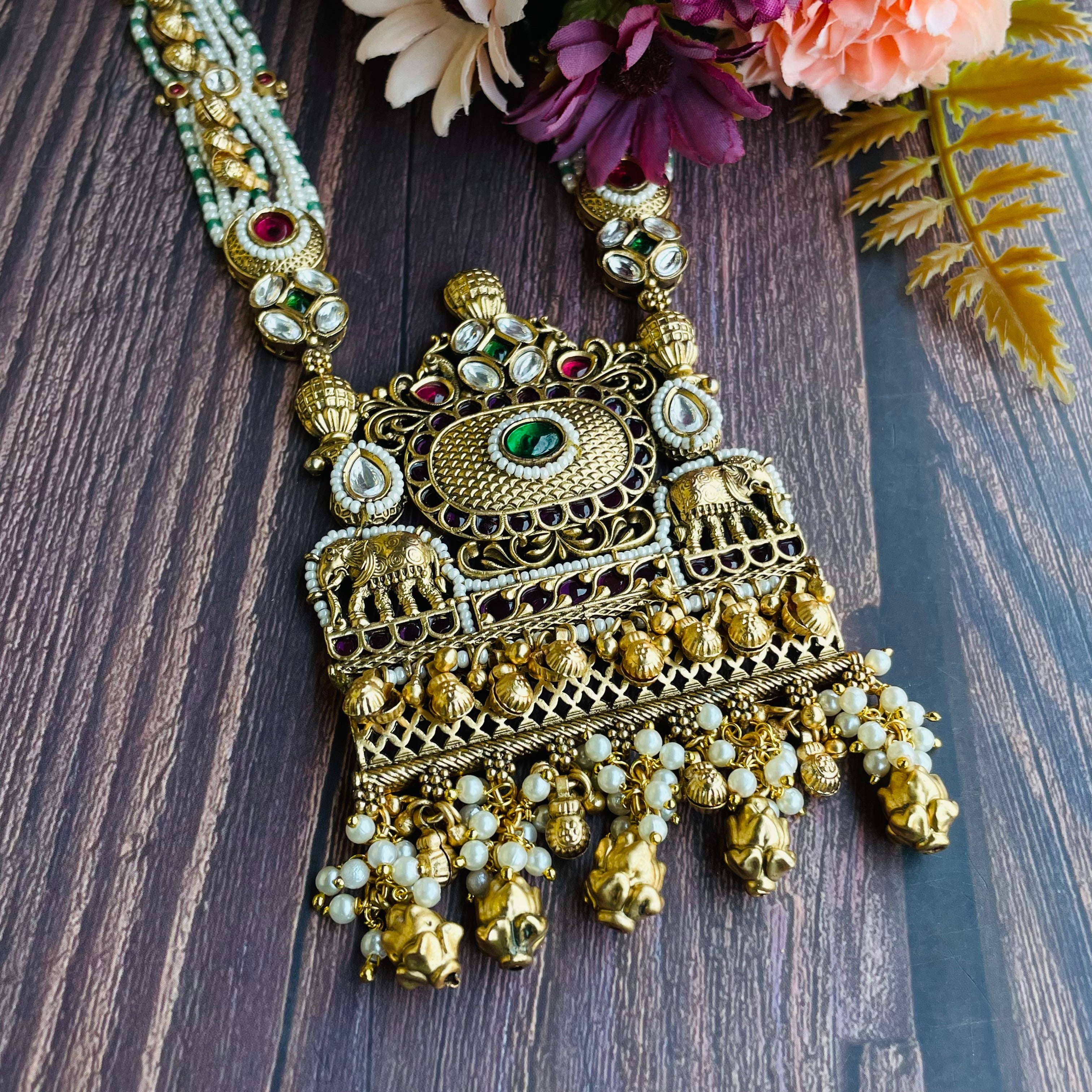 Nayaab Meena Long Neckpiece