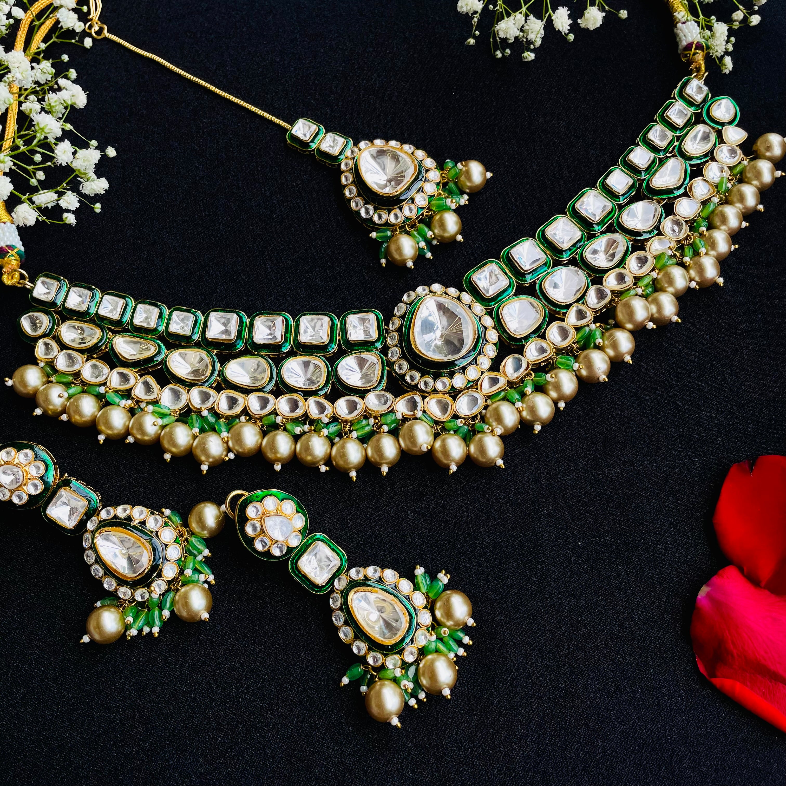 Nayaab Pihu Polki Neckpiece