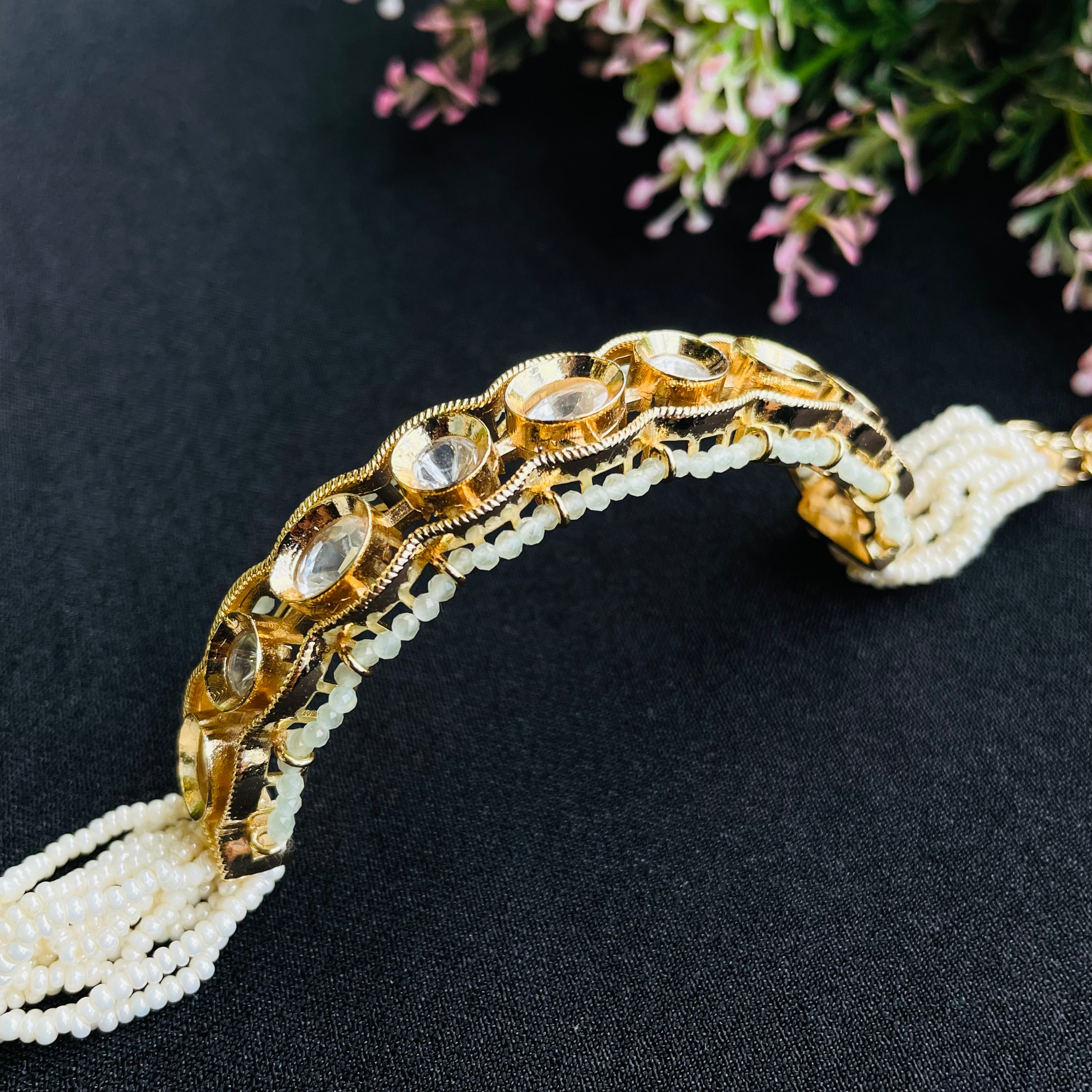 Nayaab Kashvi Polki Bracele