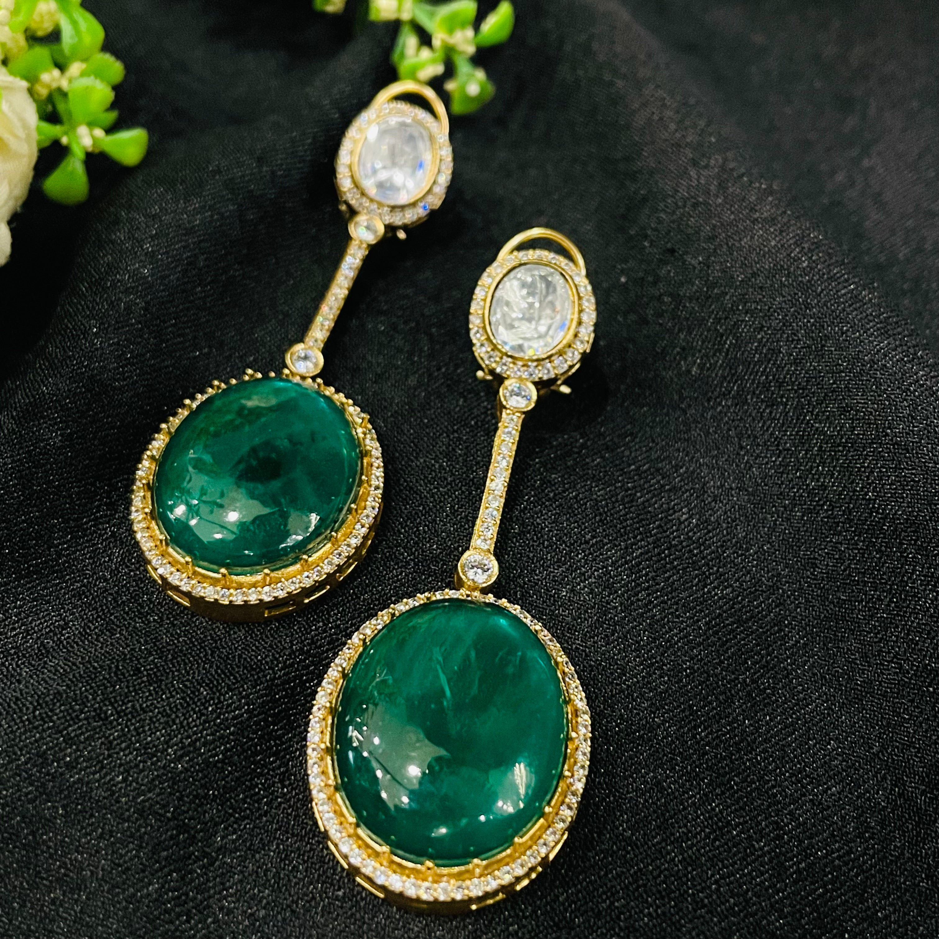 Nayaab Annie Polki Earrings