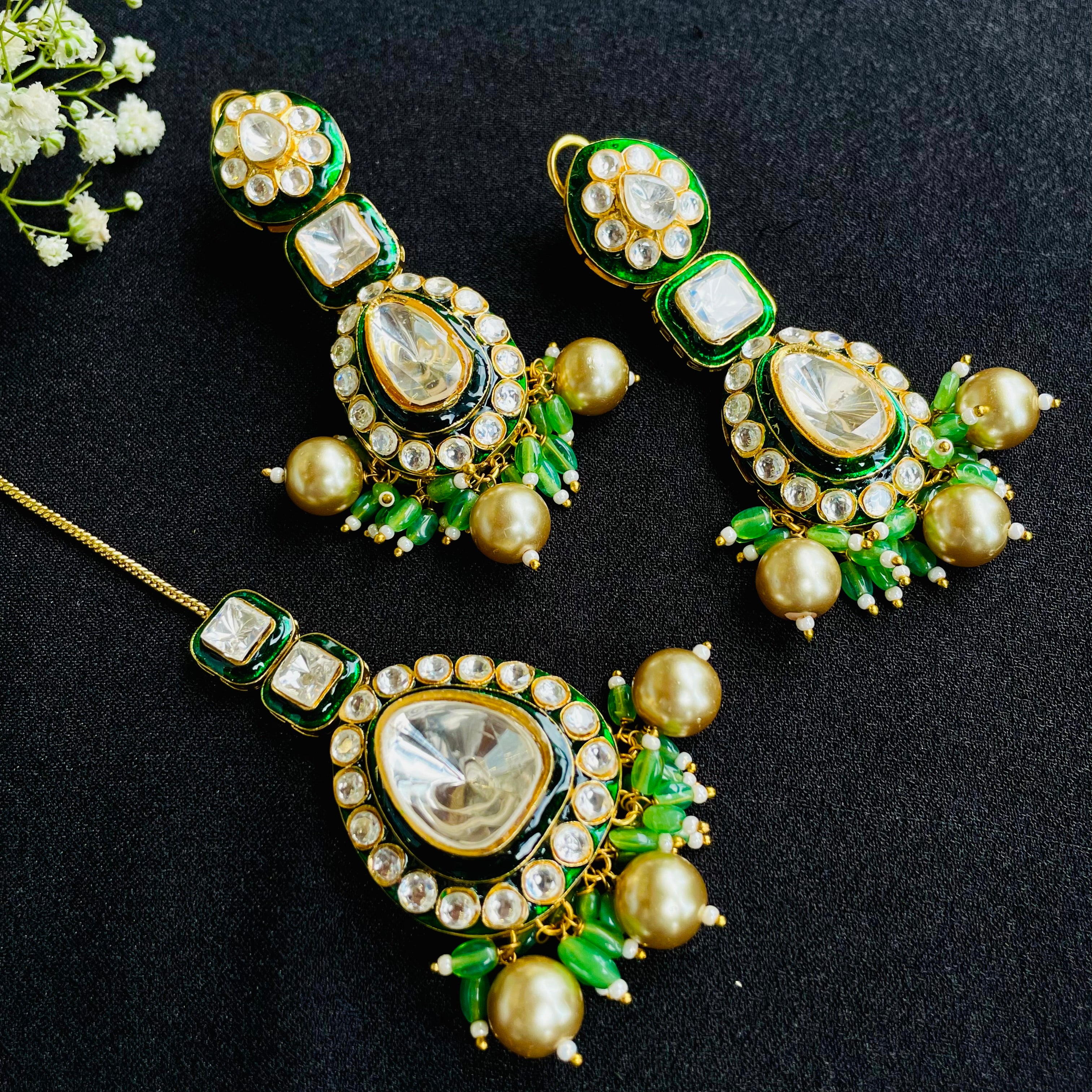 Nayaab Pihu Polki Neckpiece