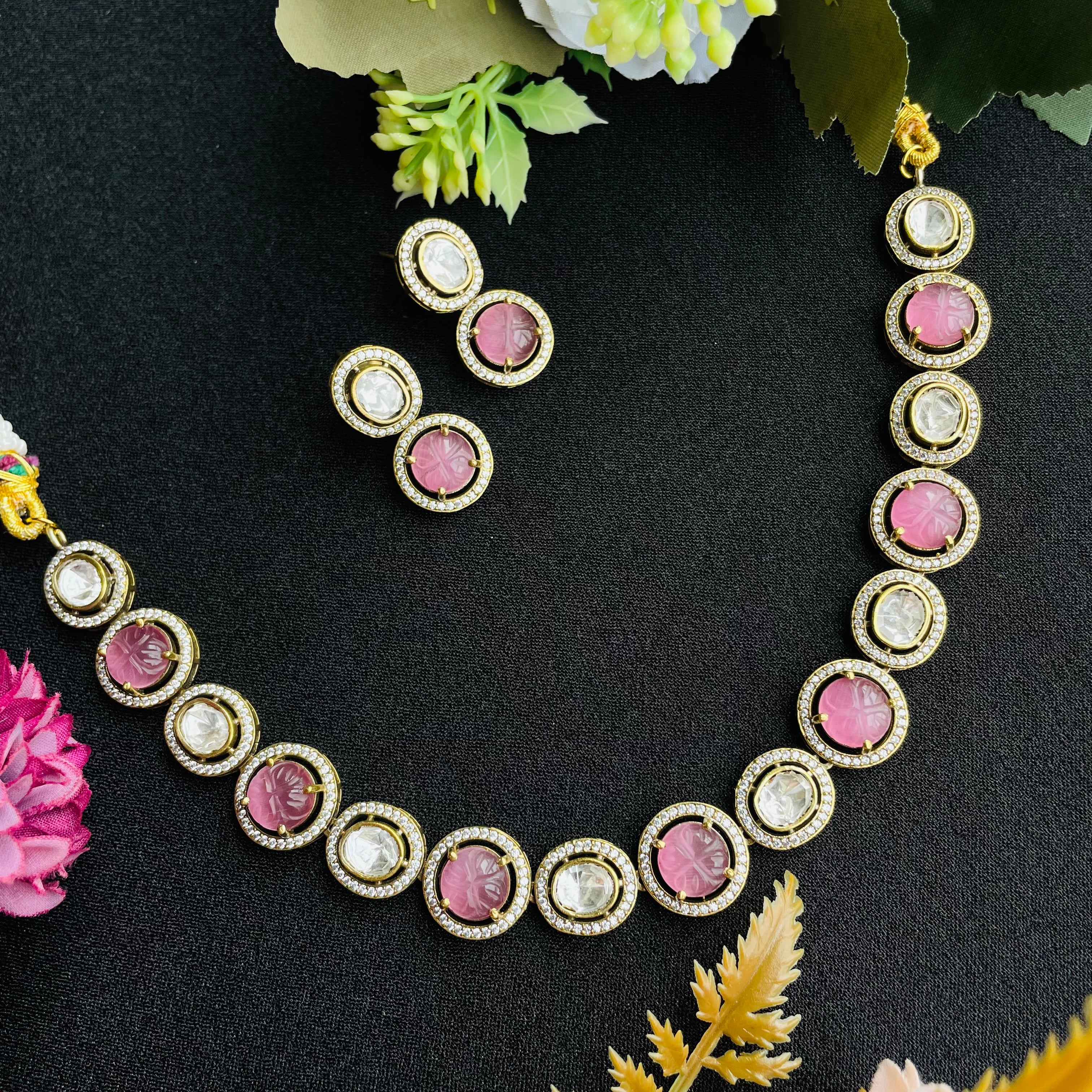 Nayaab Amrita Polki Neckpiece