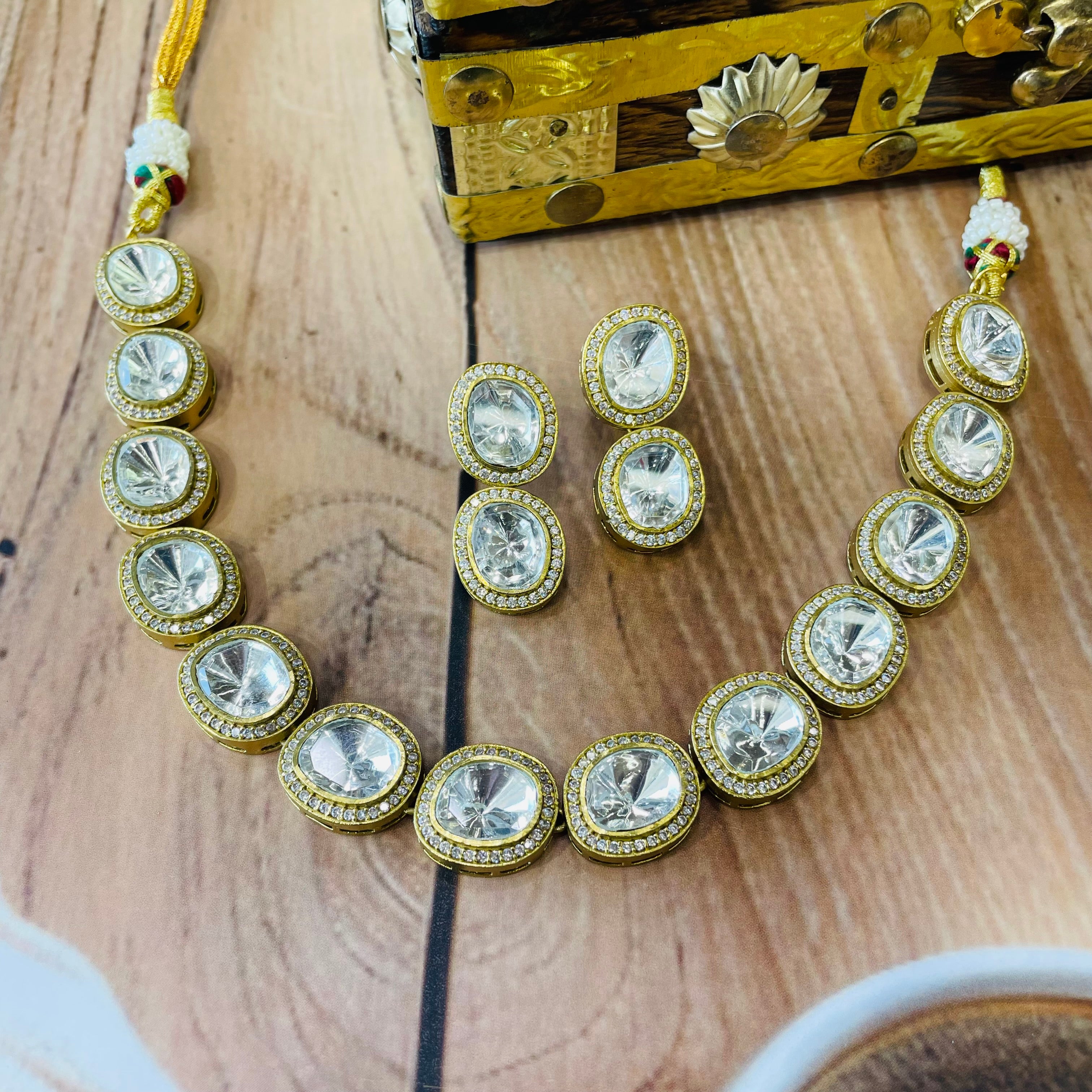 Nayaab Ishika Polki Neckpiece