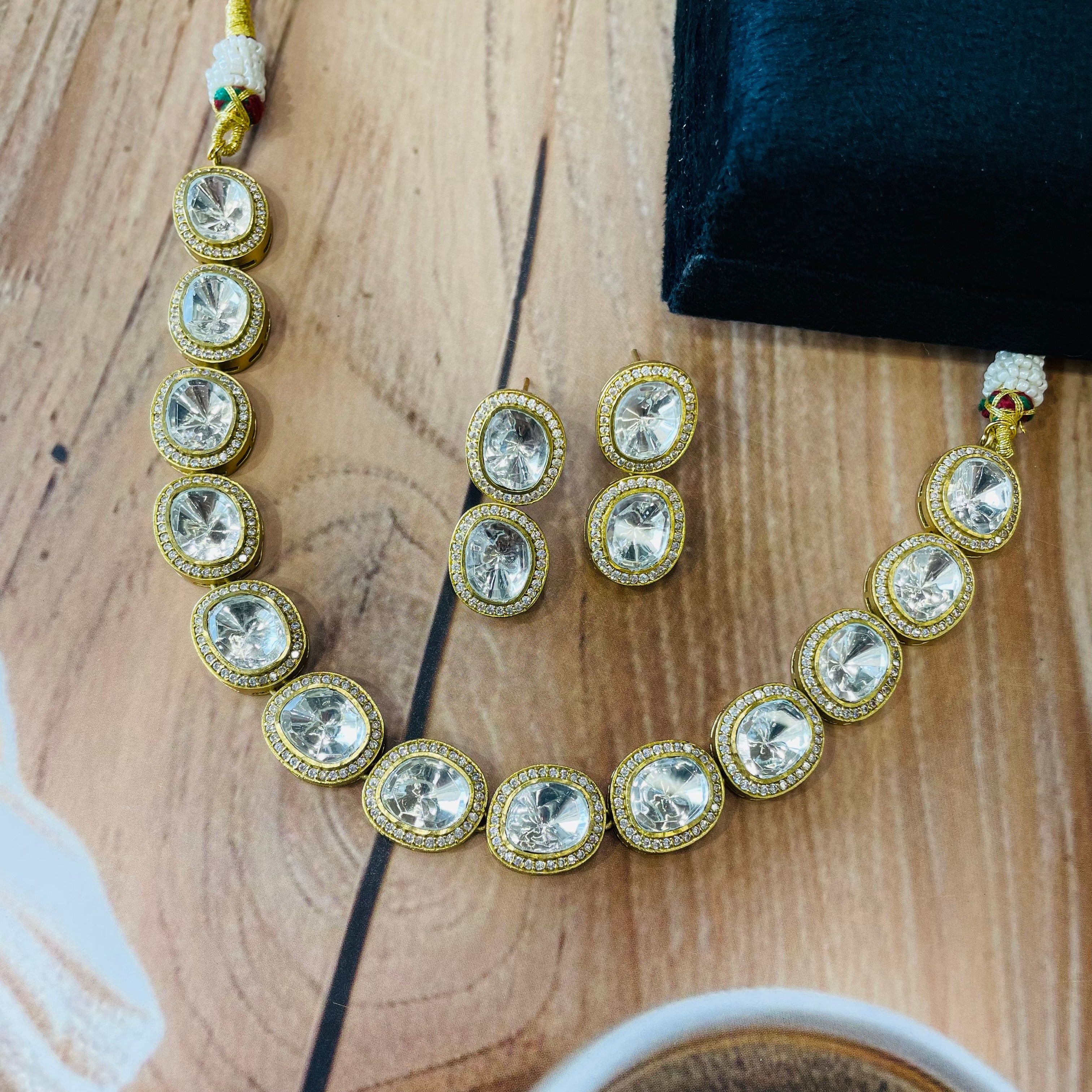 Nayaab Ishika Polki Neckpiece