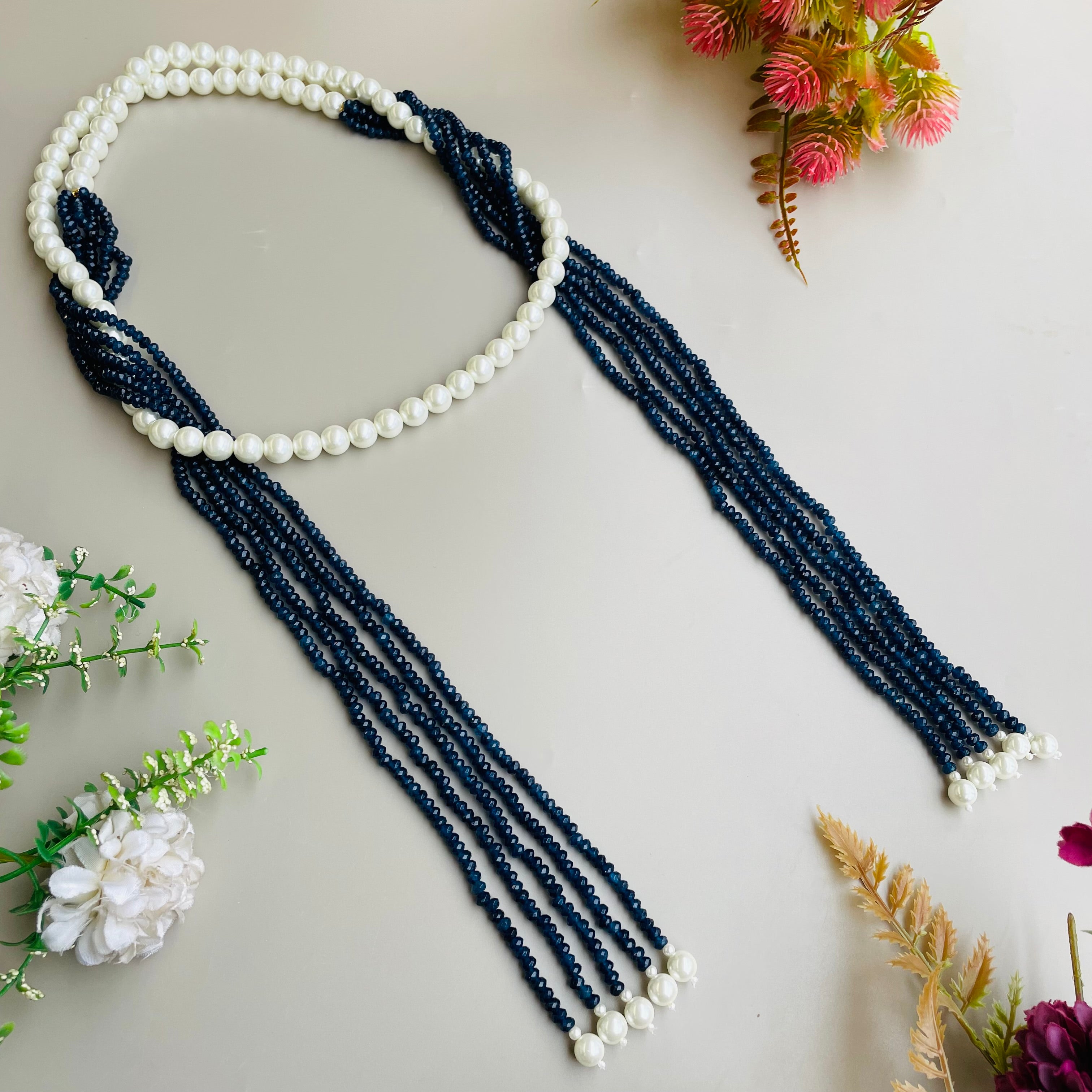 Nayaab jigyasa Pearl long mala