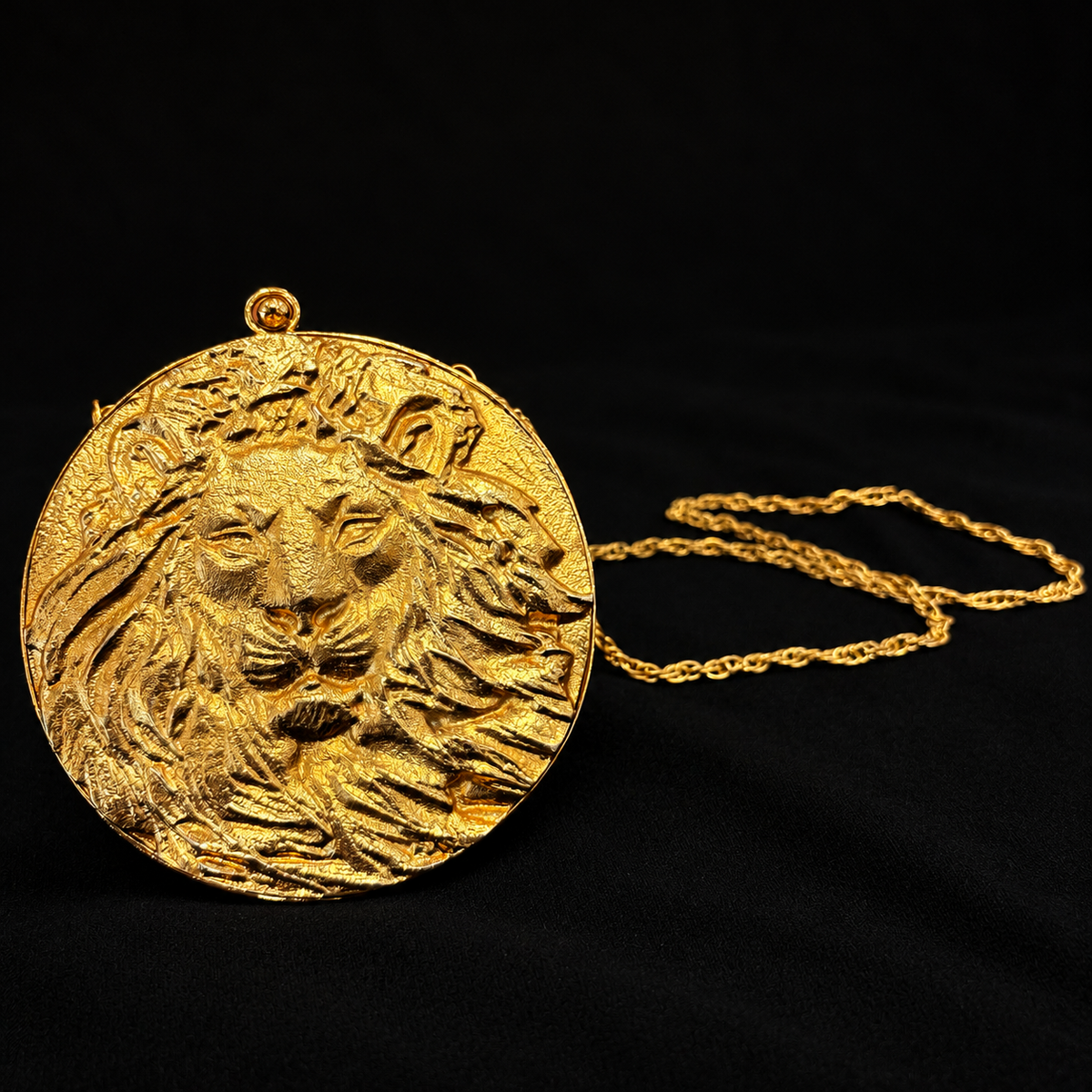 Lioness Medallion Bag