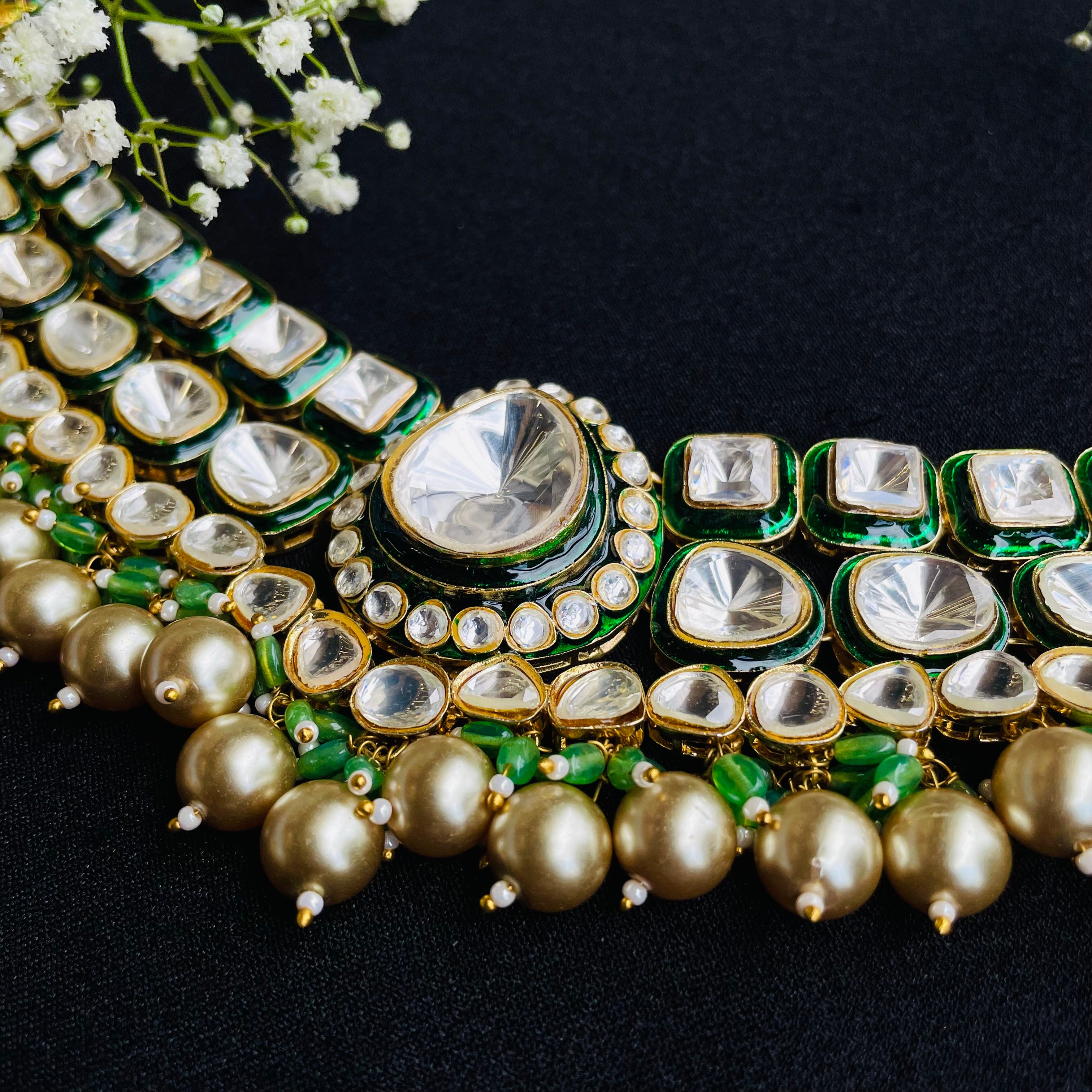 Nayaab Pihu Polki Neckpiece