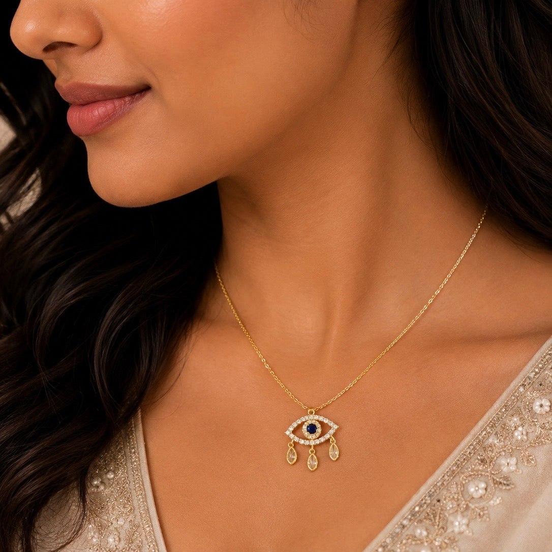 Aurelia Evil Eye Neck Chain
