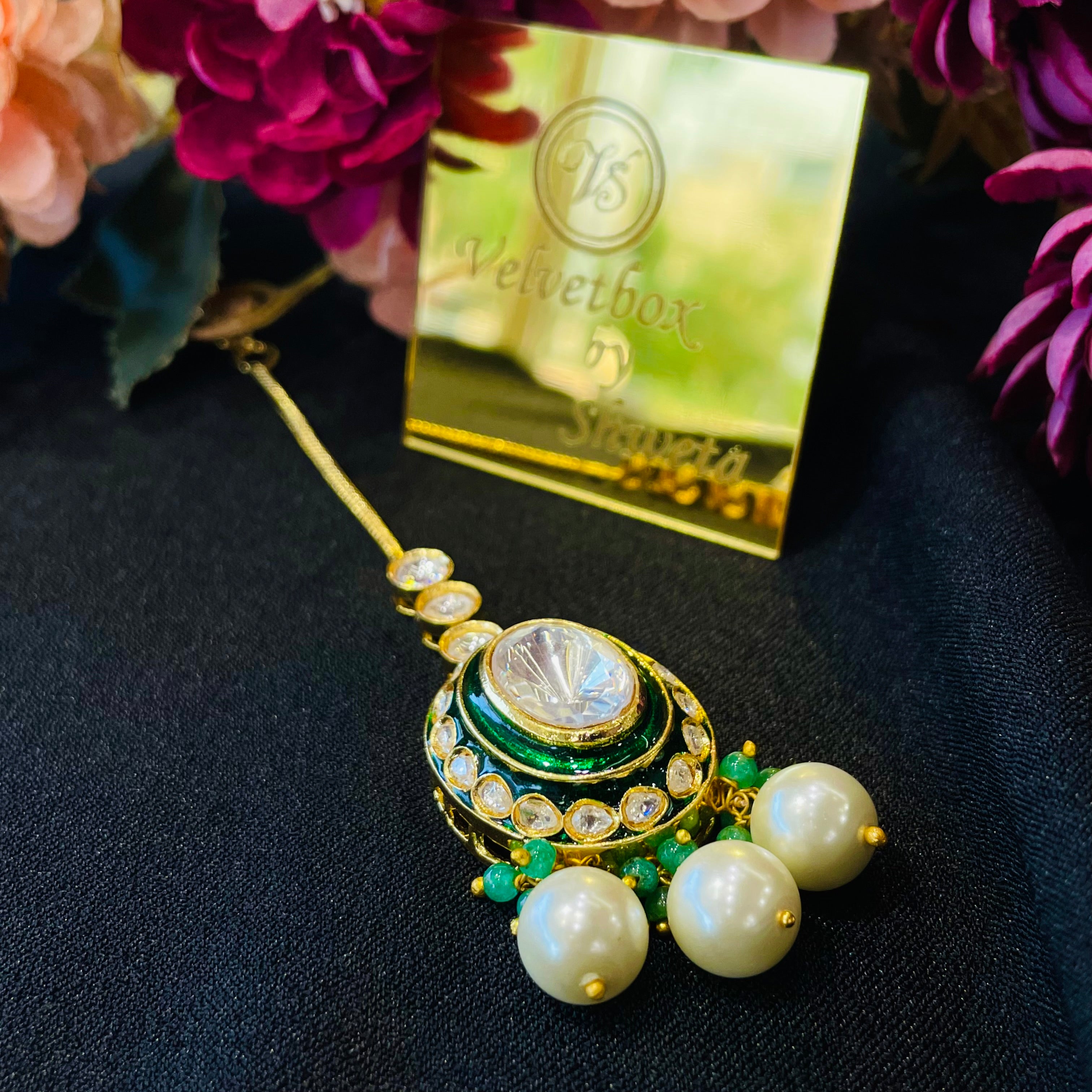 Nayaab Kiara Polki Neckpiece