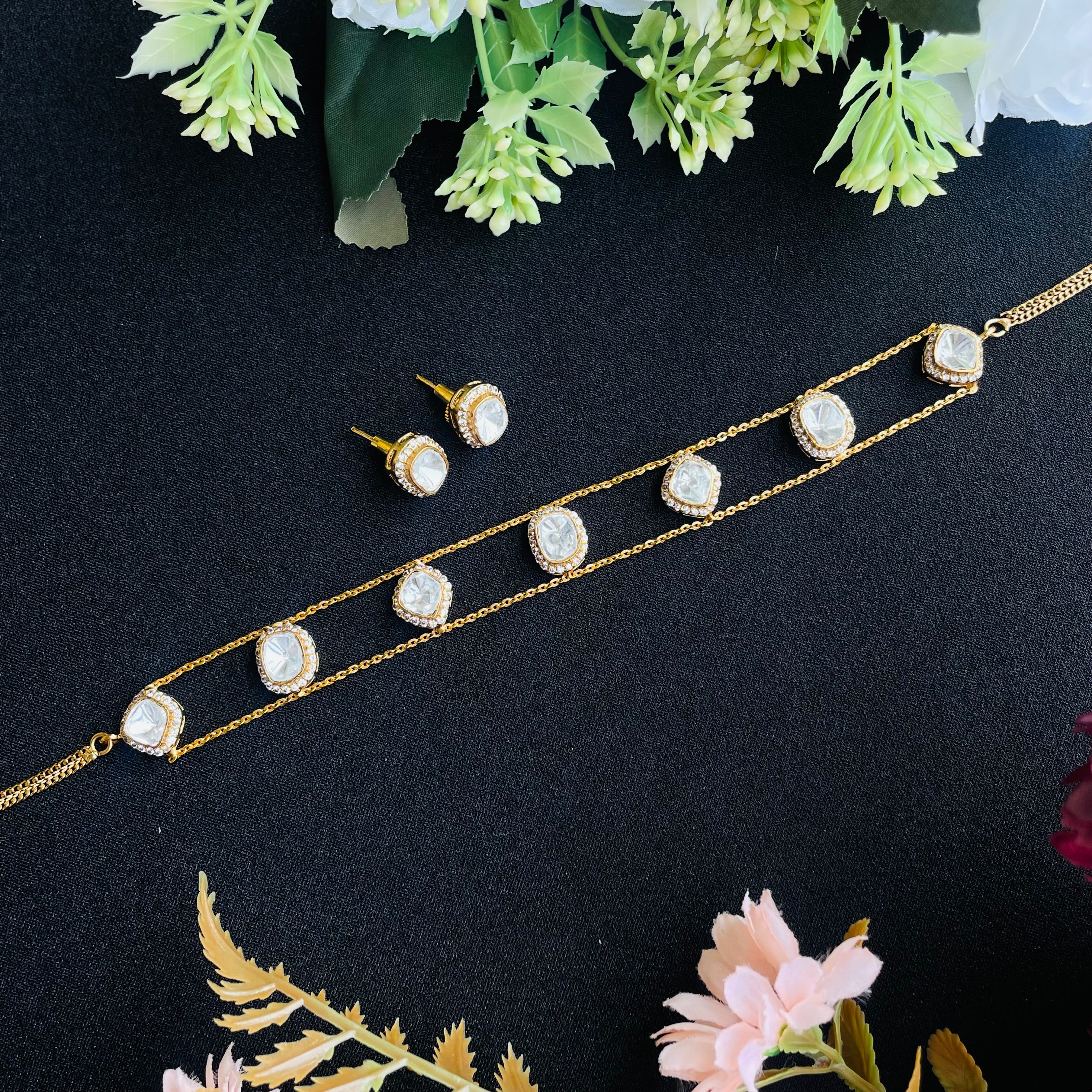 Nayaab Raavi Polki Choker