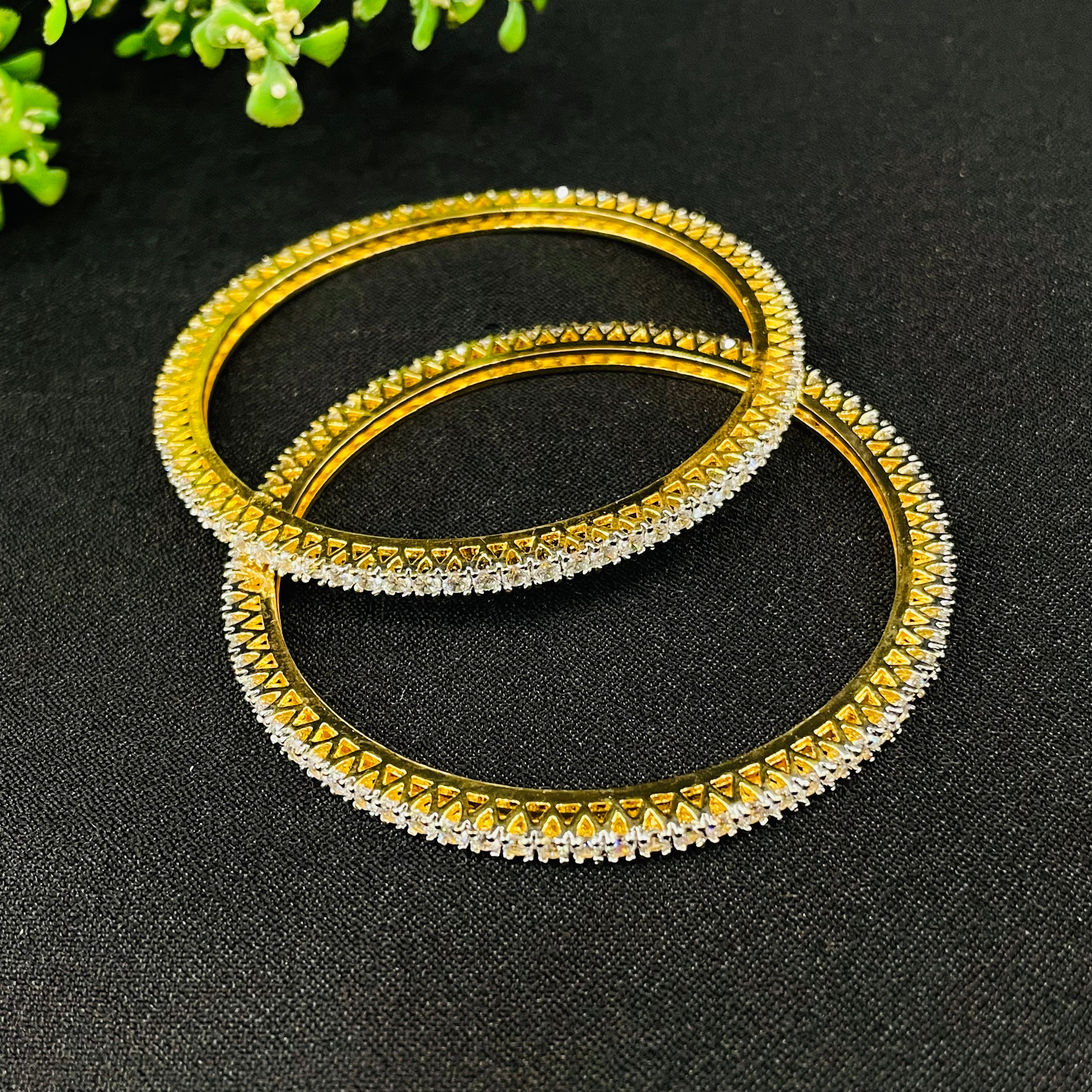 Ad bangles with Maharani Ring Combo