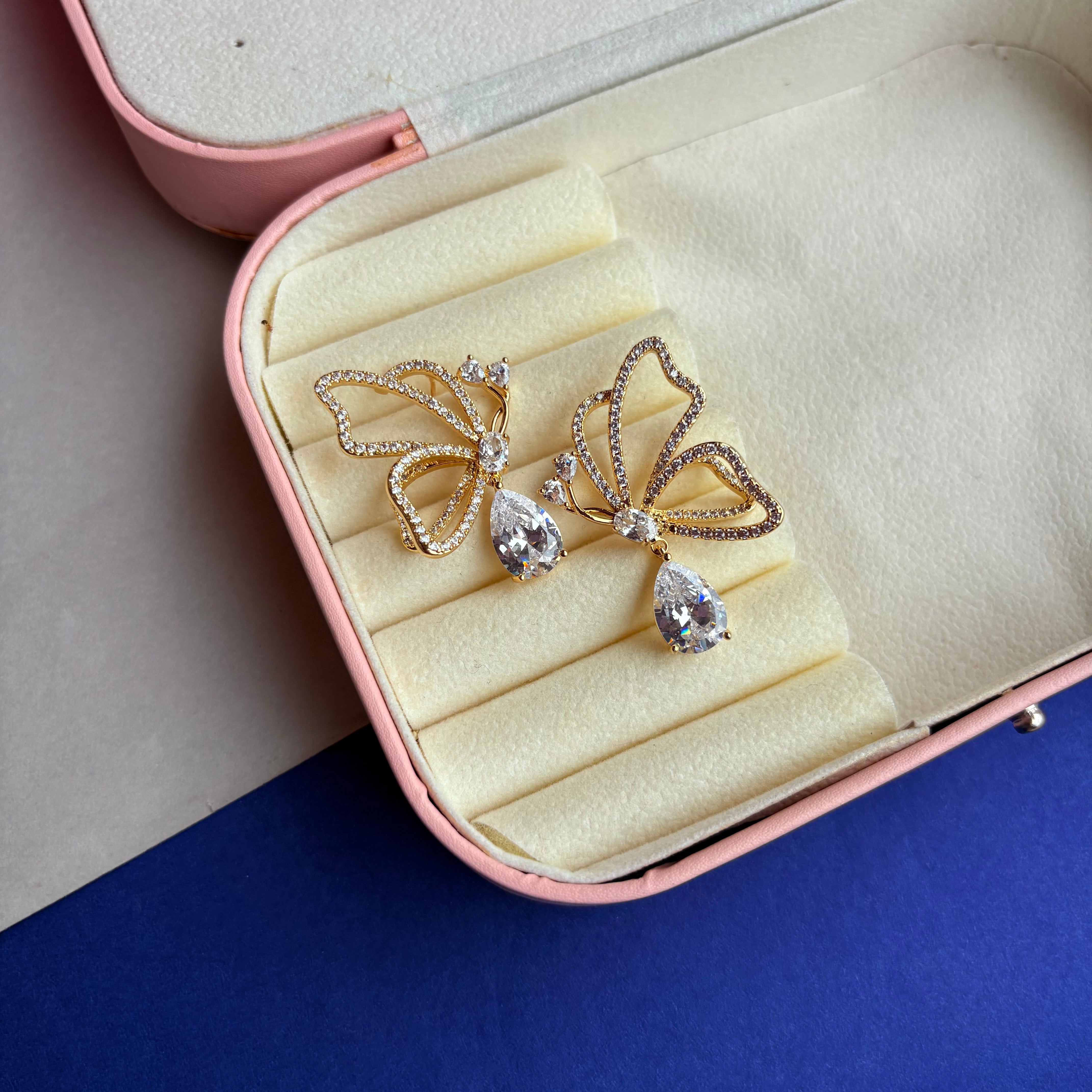 Elara Butterfly Earrings