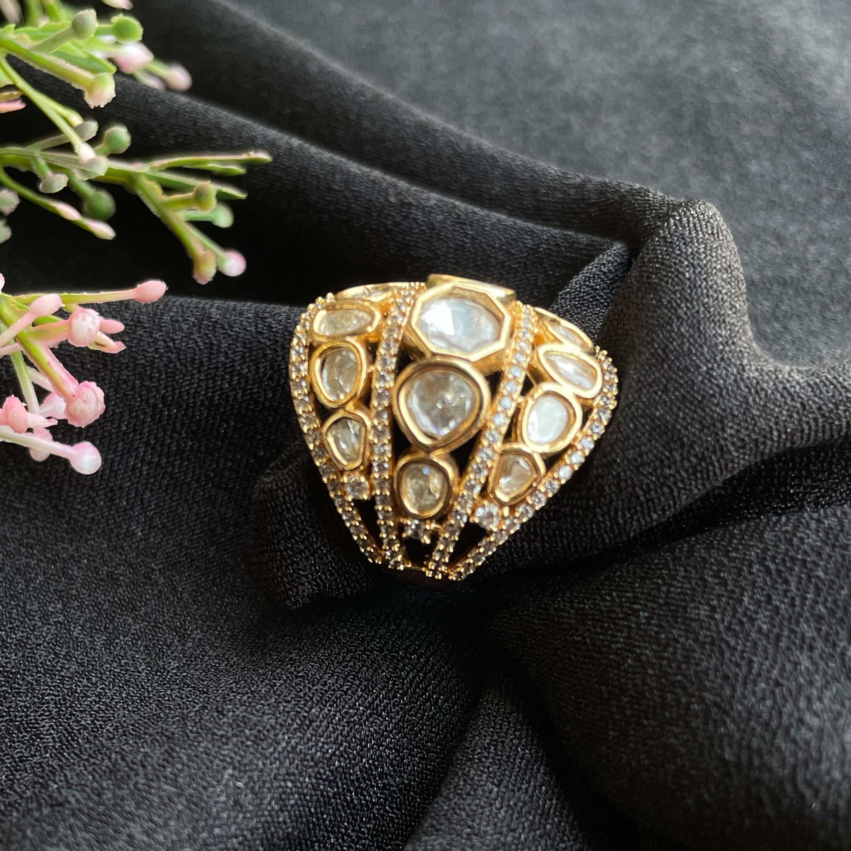 Nayaab arushi Polki ring