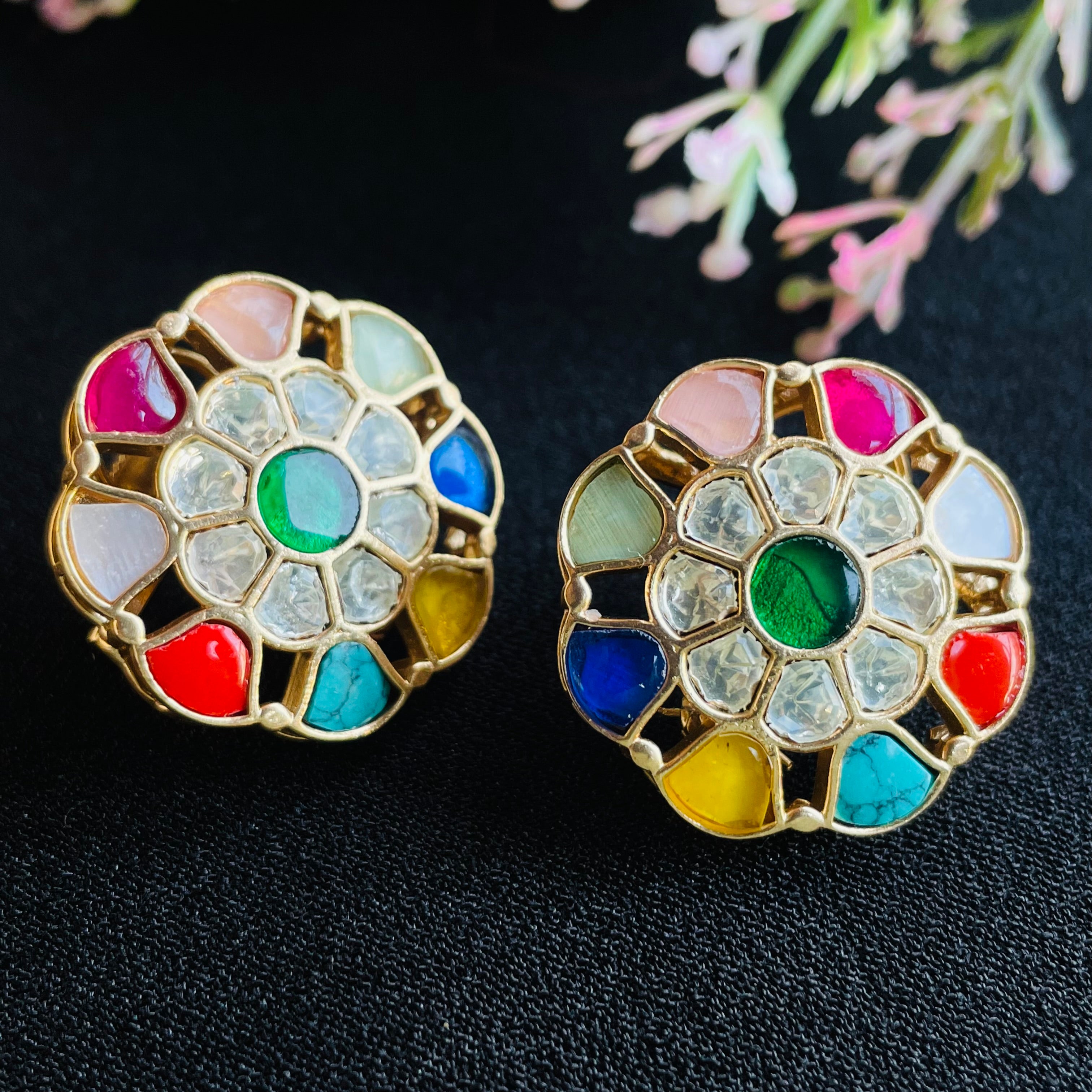 Nayaab Multi Earrings