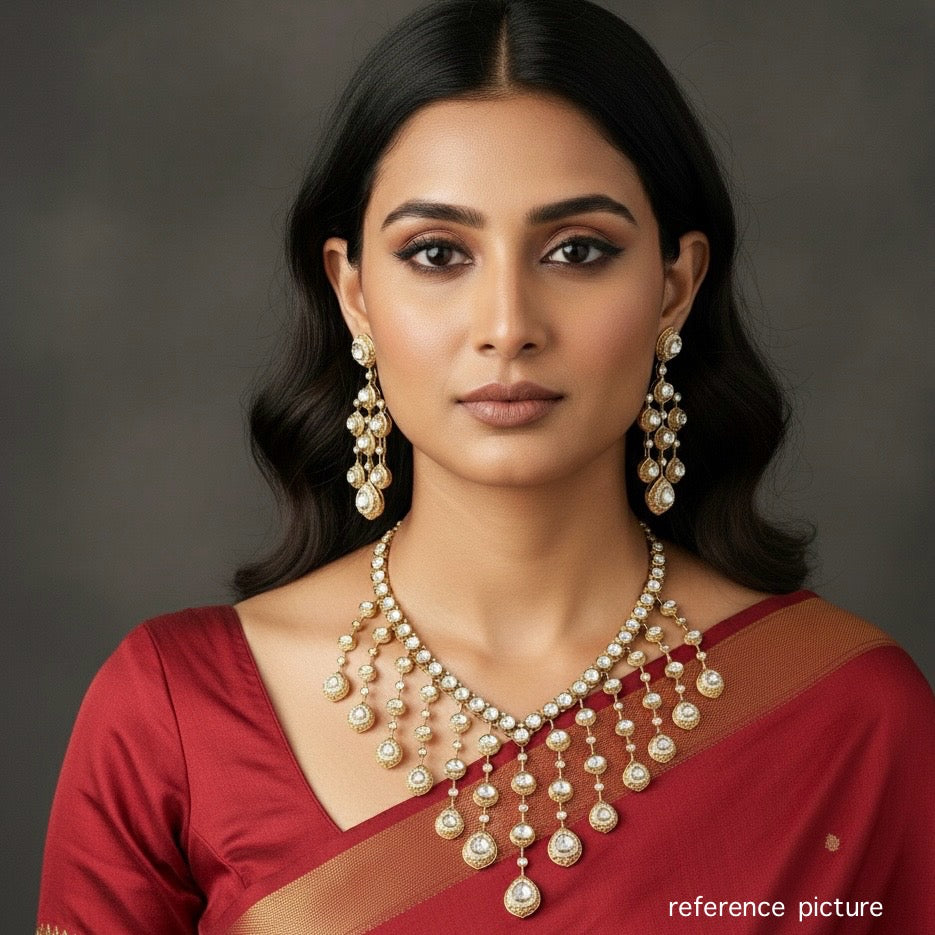 Nayaab Subi Polki Neckpiece