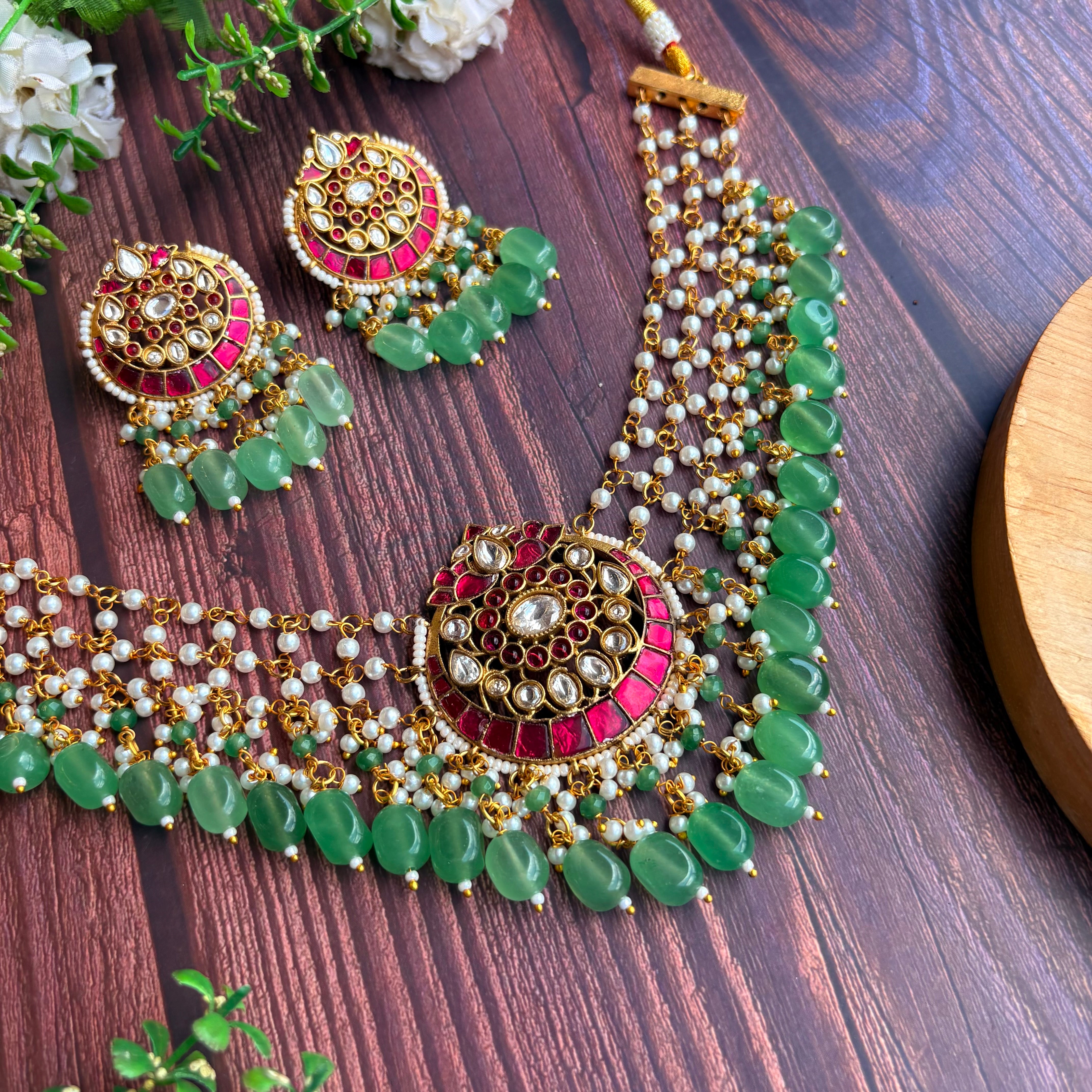 Nayaab Meher Polki neckpiece