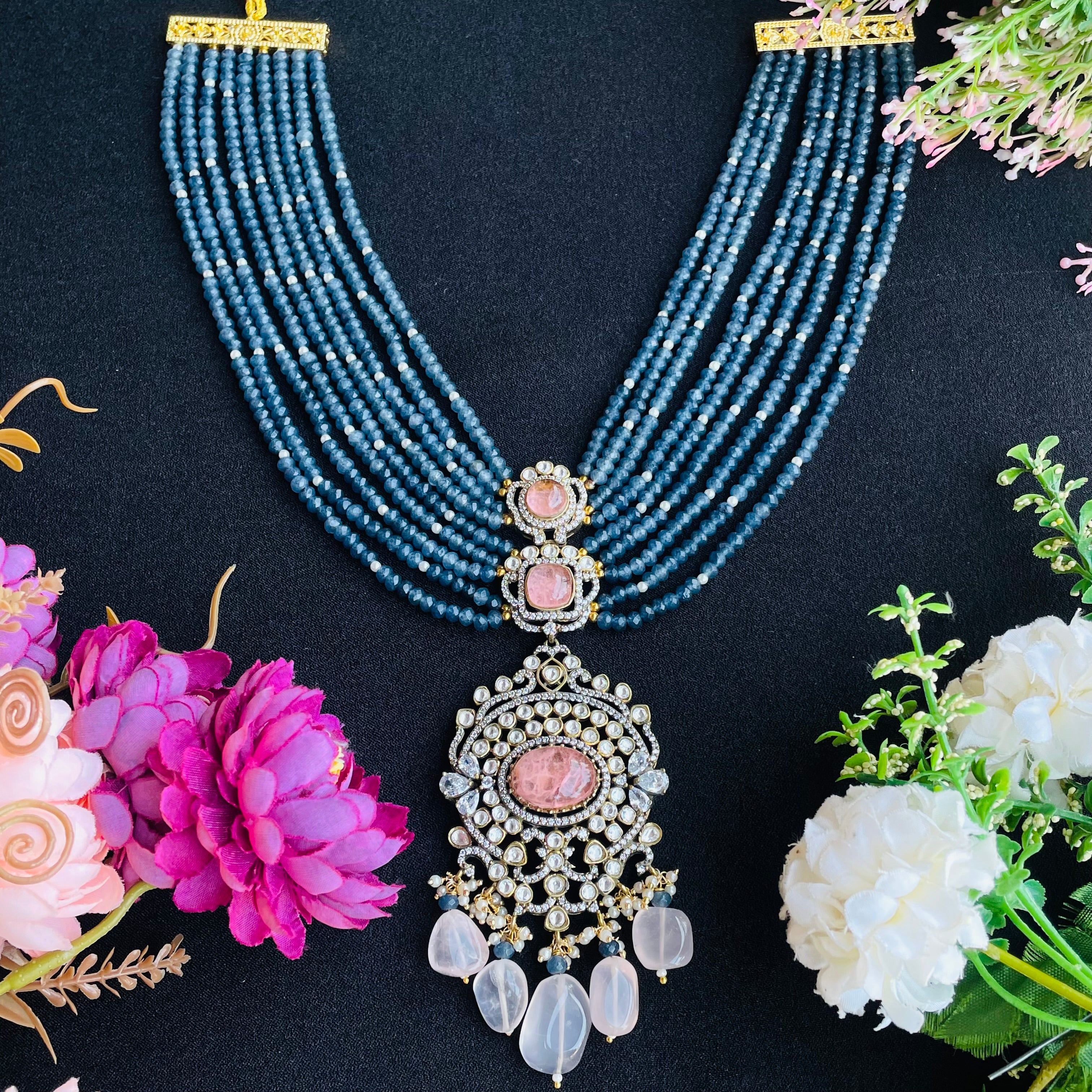 nayaab adya Polki neckpiece