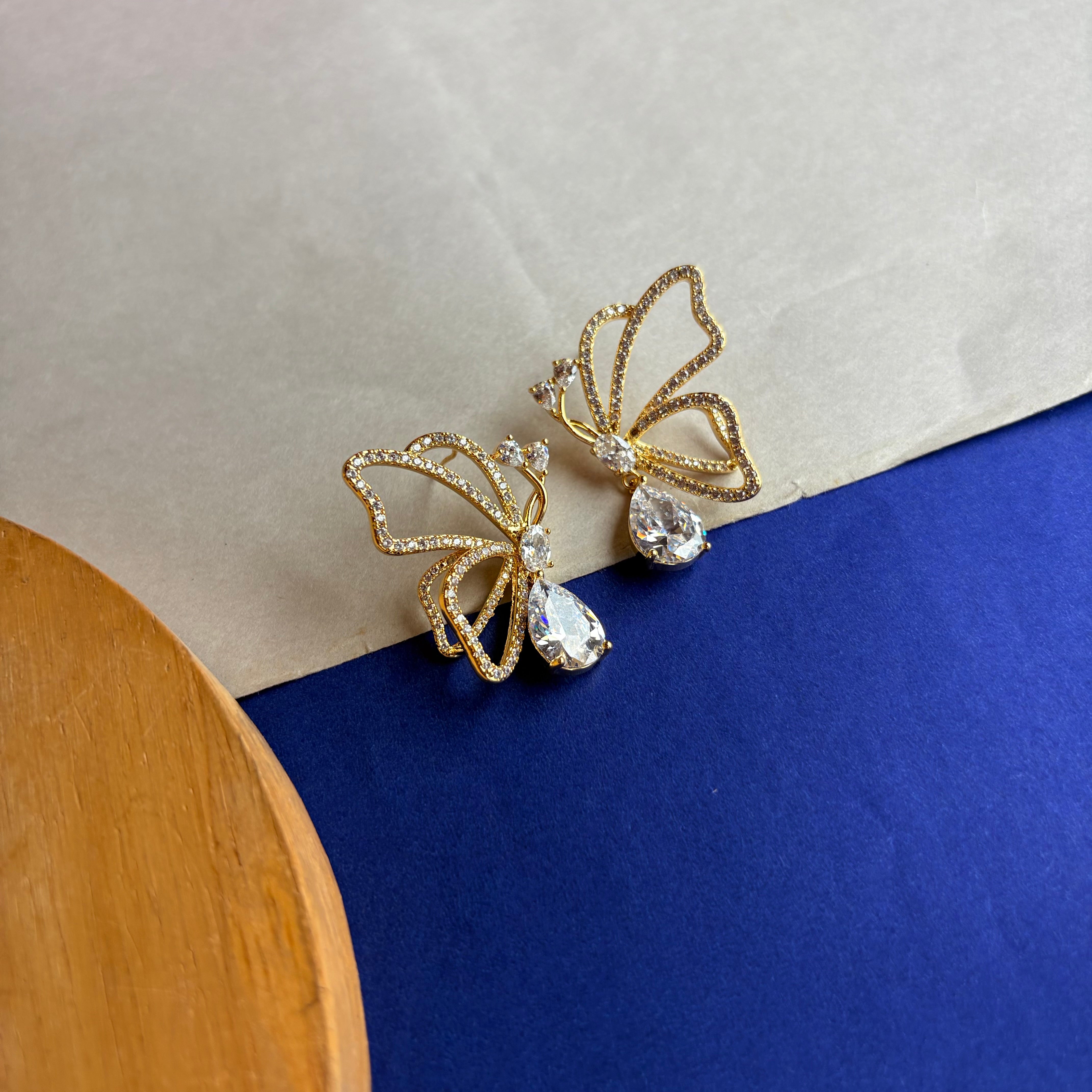 Elara Butterfly Earrings