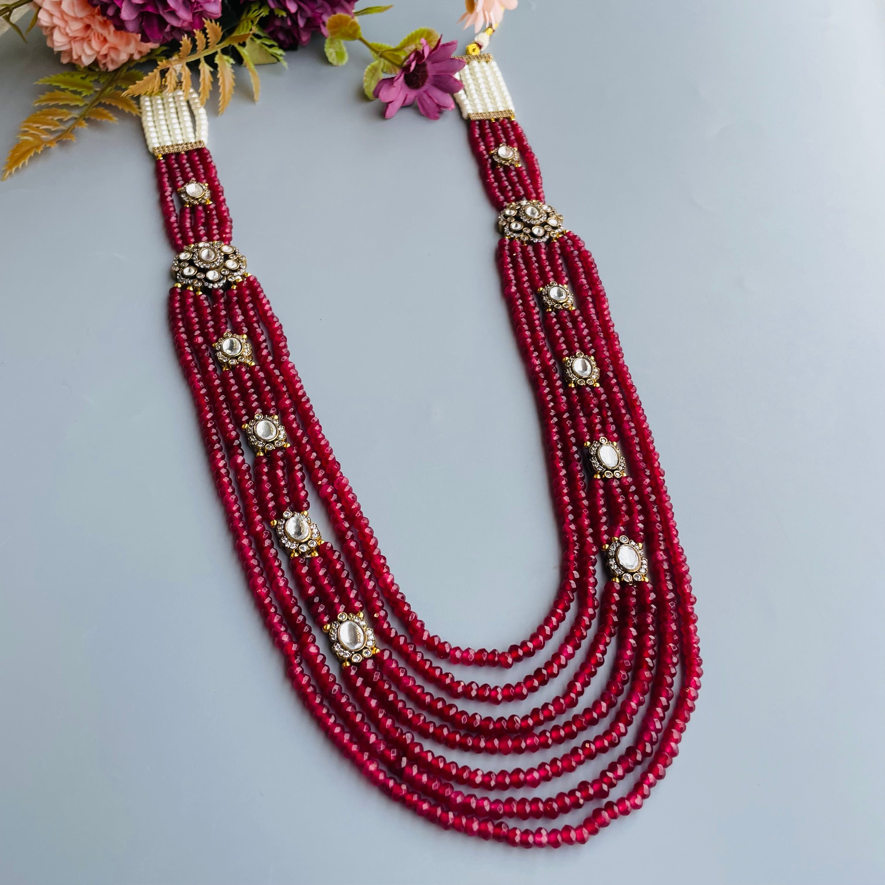 Nayaab rusi long Neckpiece