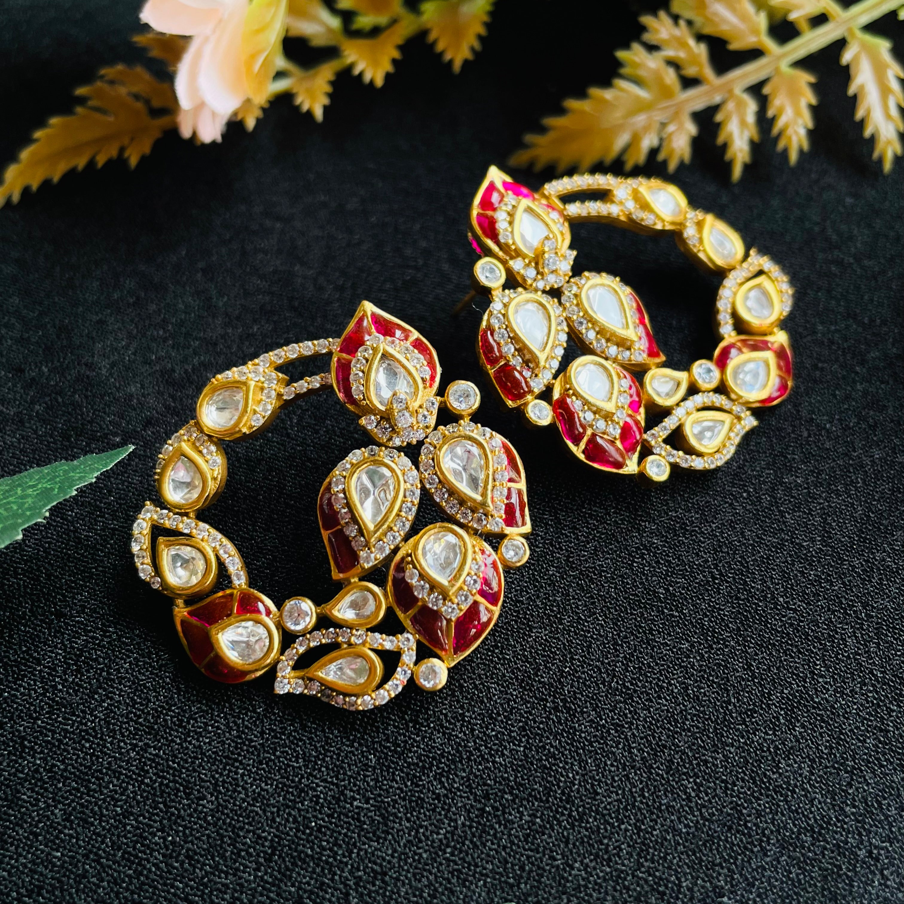 Nayaab Haniya Polki Neckpiece