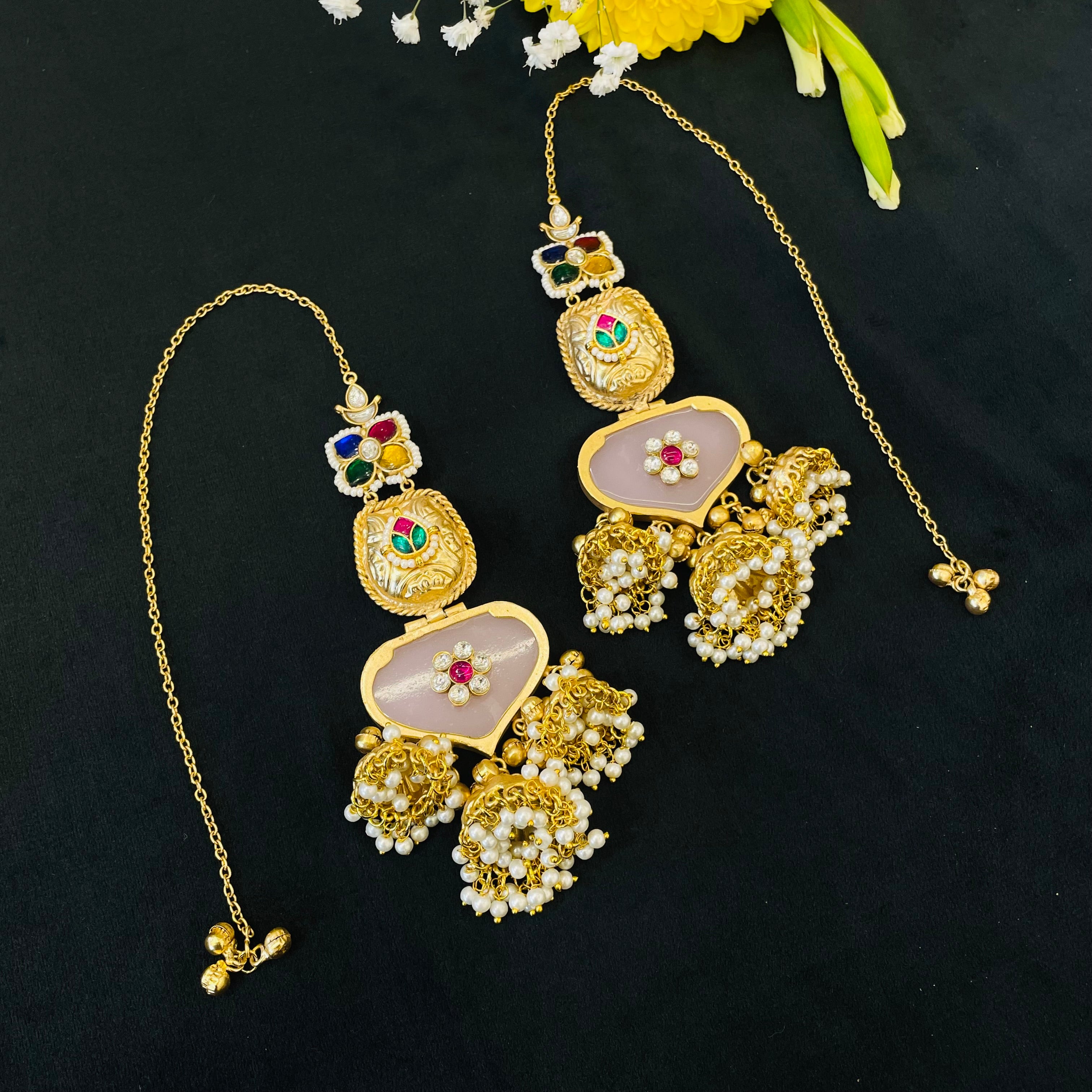 Nayaab Fusion Anu earrings