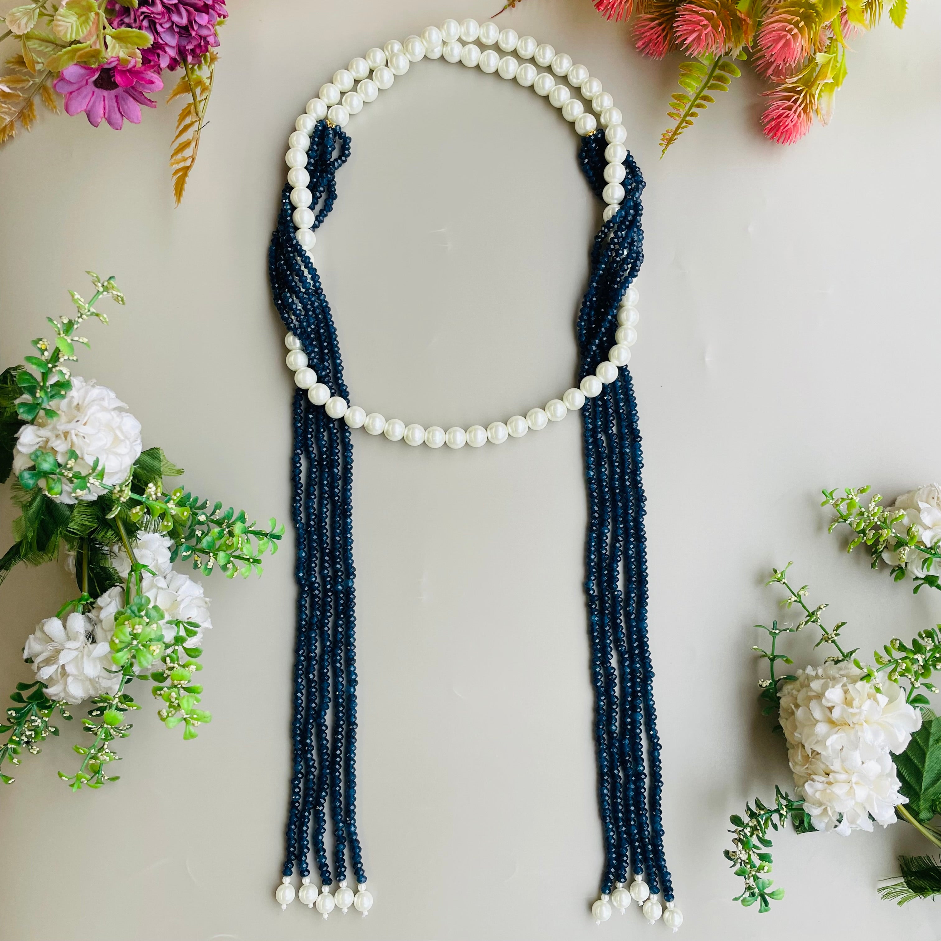 Nayaab jigyasa Pearl long mala