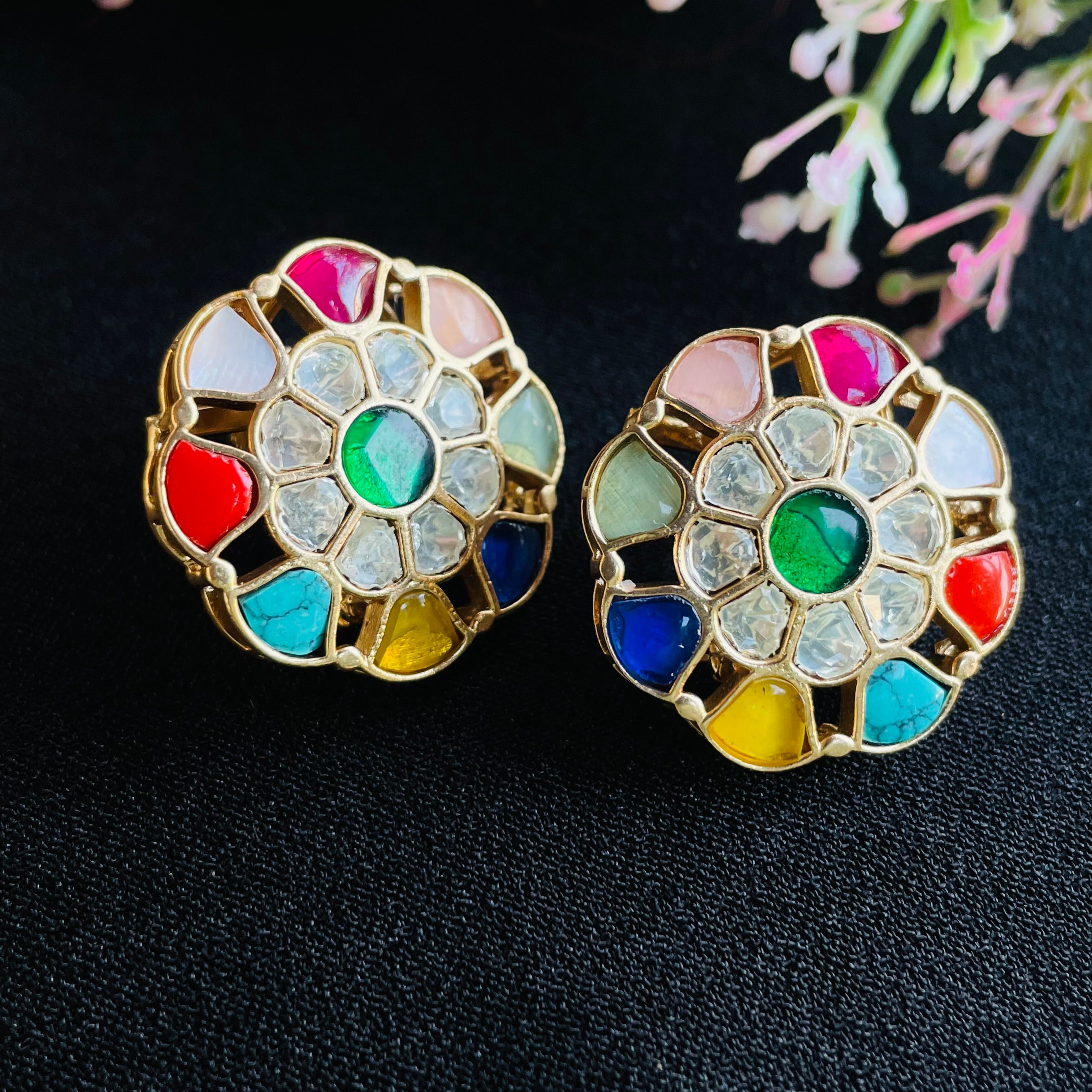 Nayaab Multi Earrings