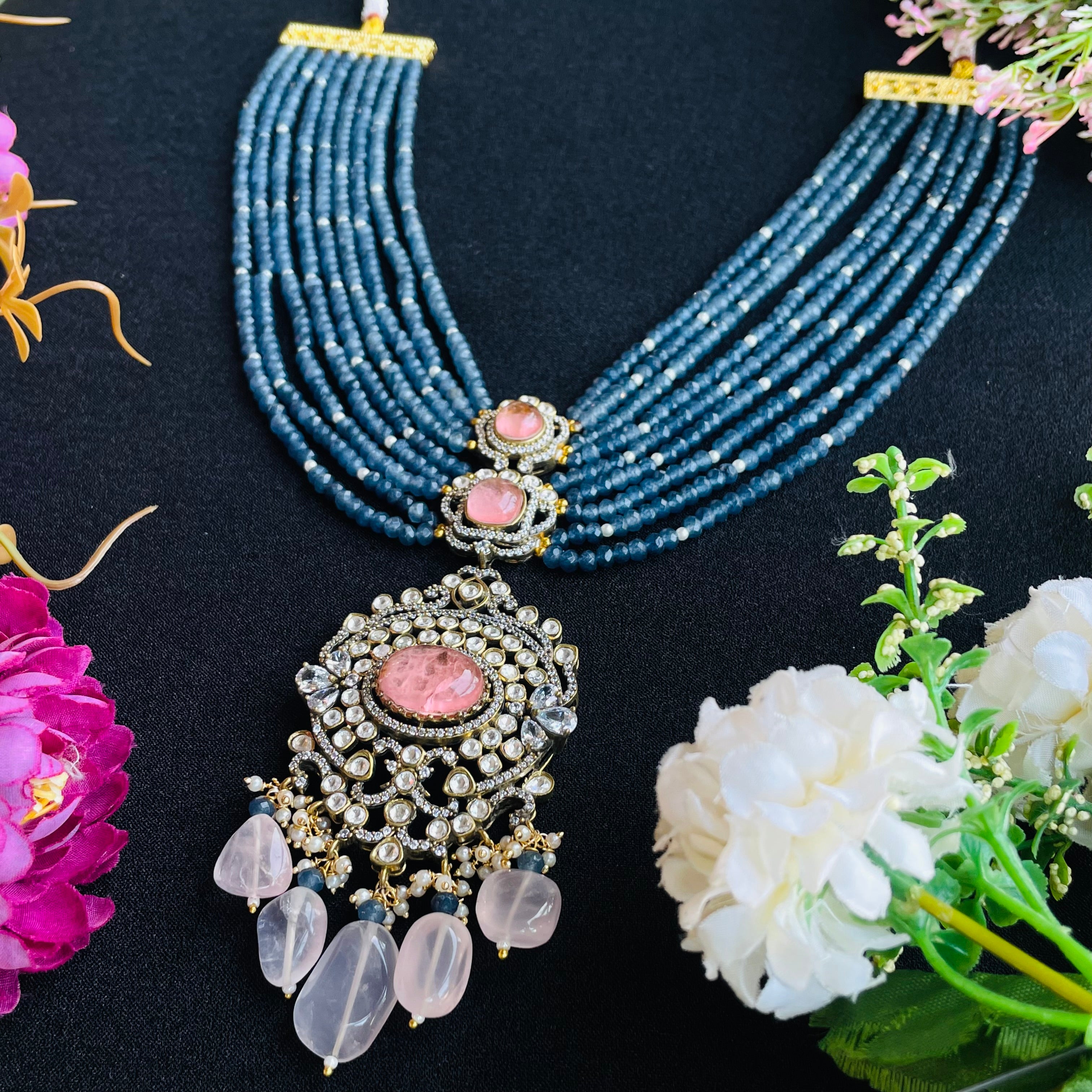 nayaab adya Polki neckpiece