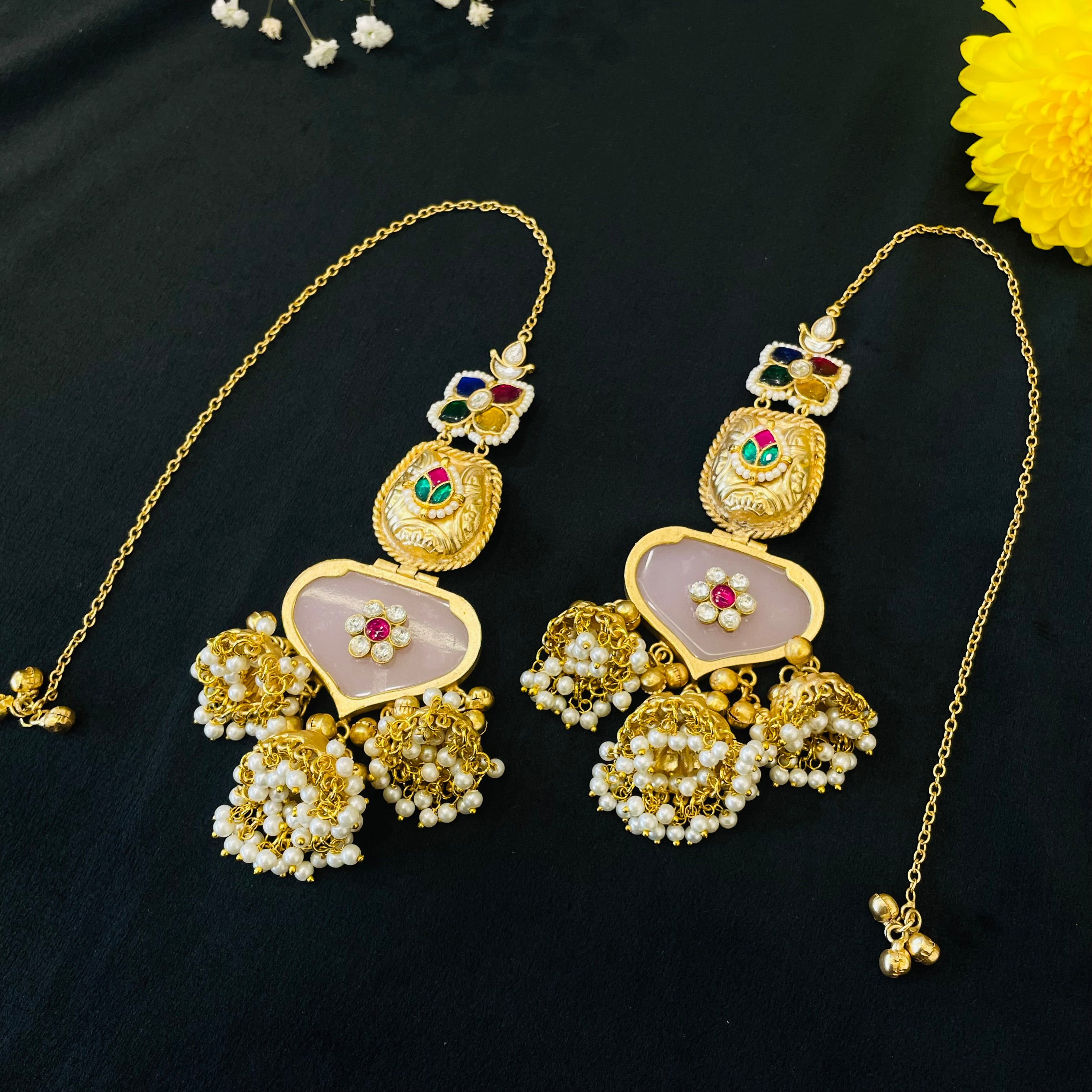 Nayaab Fusion Anu earrings