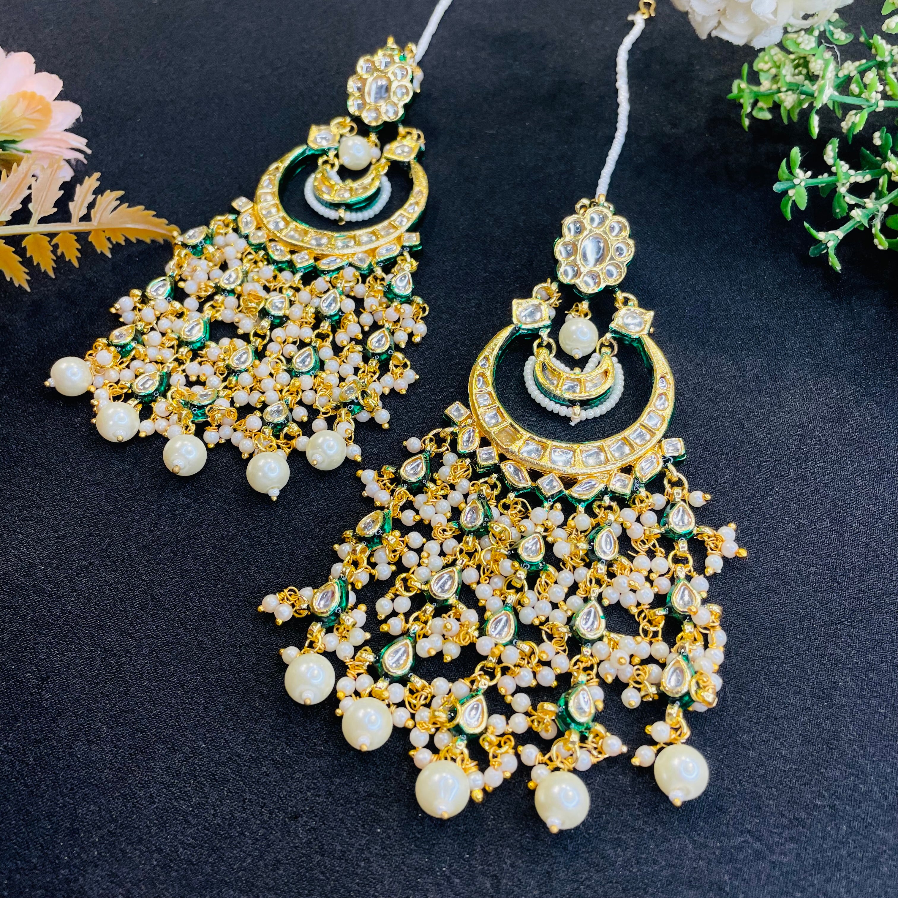 Nayaab Shreya Chandbali Earrings