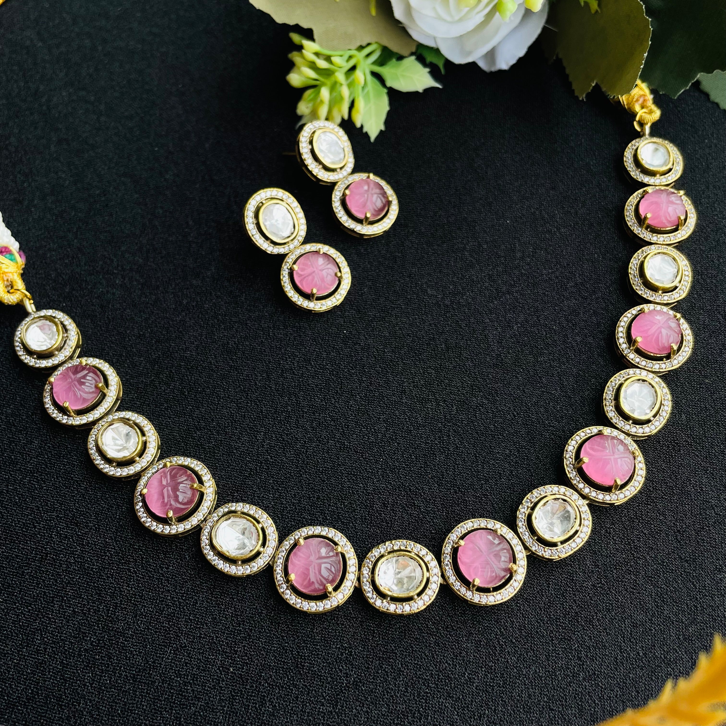 Nayaab Amrita Polki Neckpiece