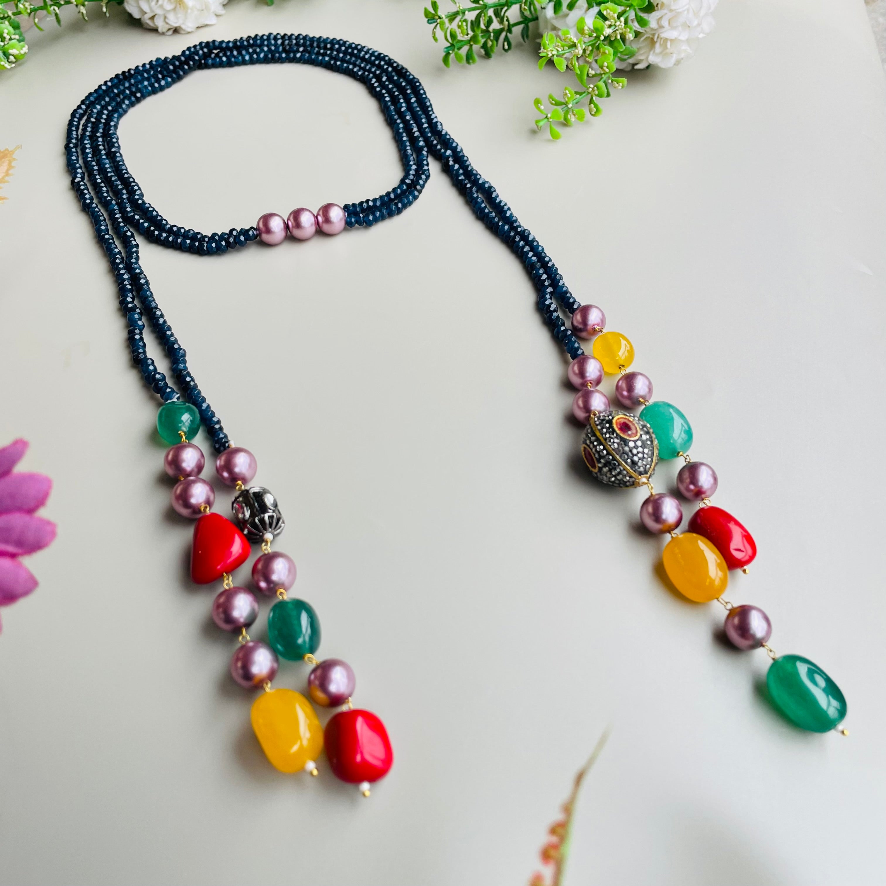 Nayaab Vanessa pearl long mala