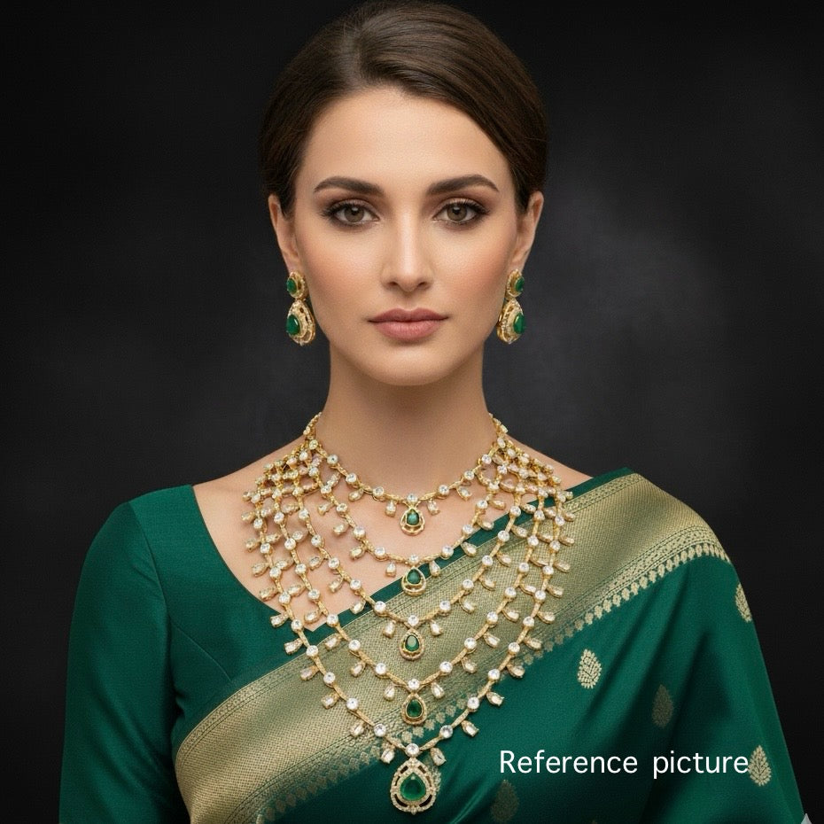 Nayaab Maharani Polki Neckpiece