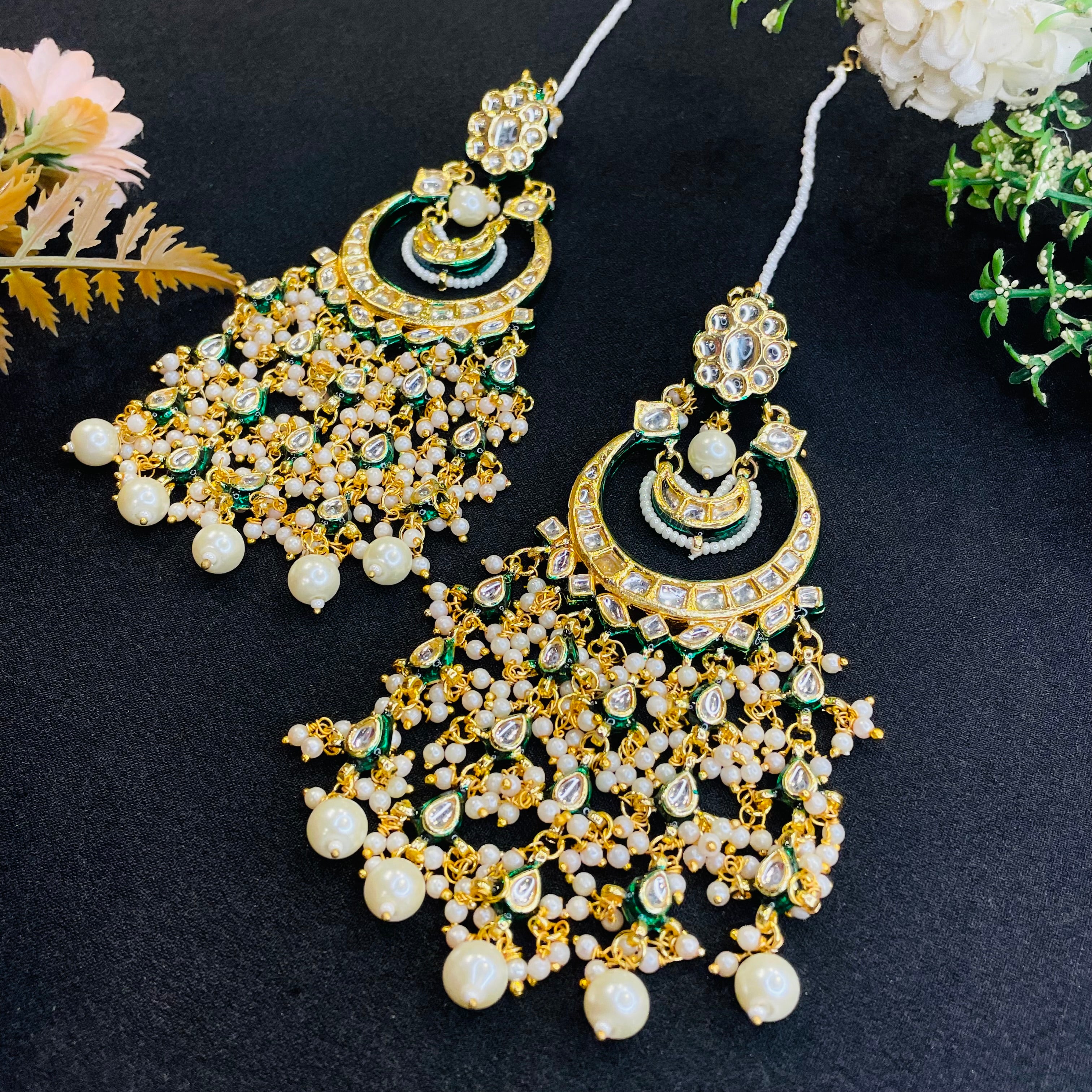 Nayaab Shreya Chandbali Earrings