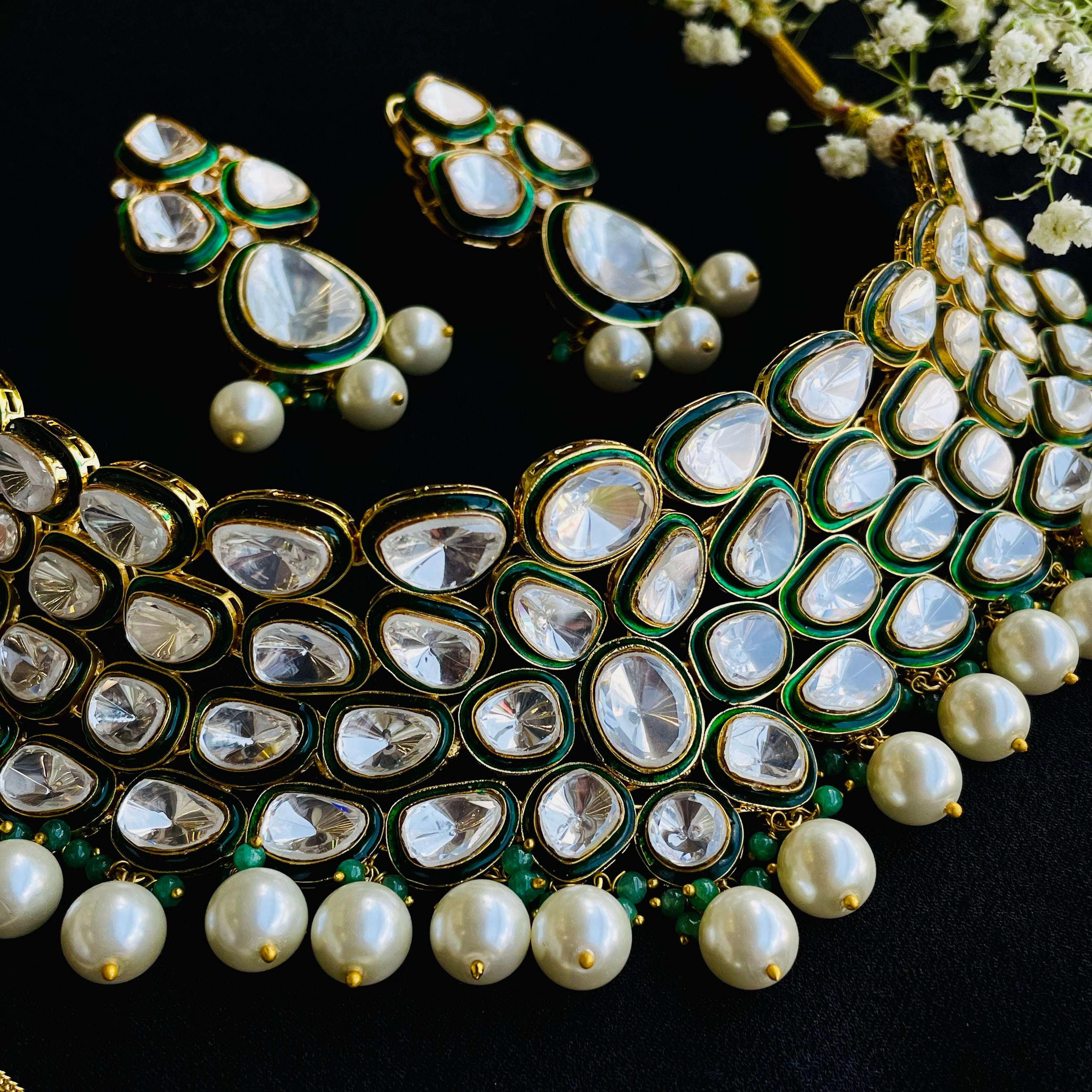 Nayaab Mahira Polki Neckpiece