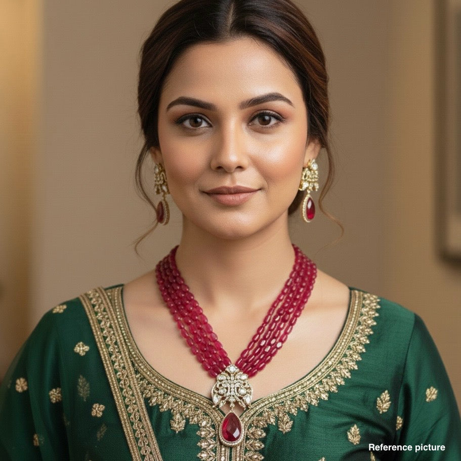 Nayaab medha polki neckpiece