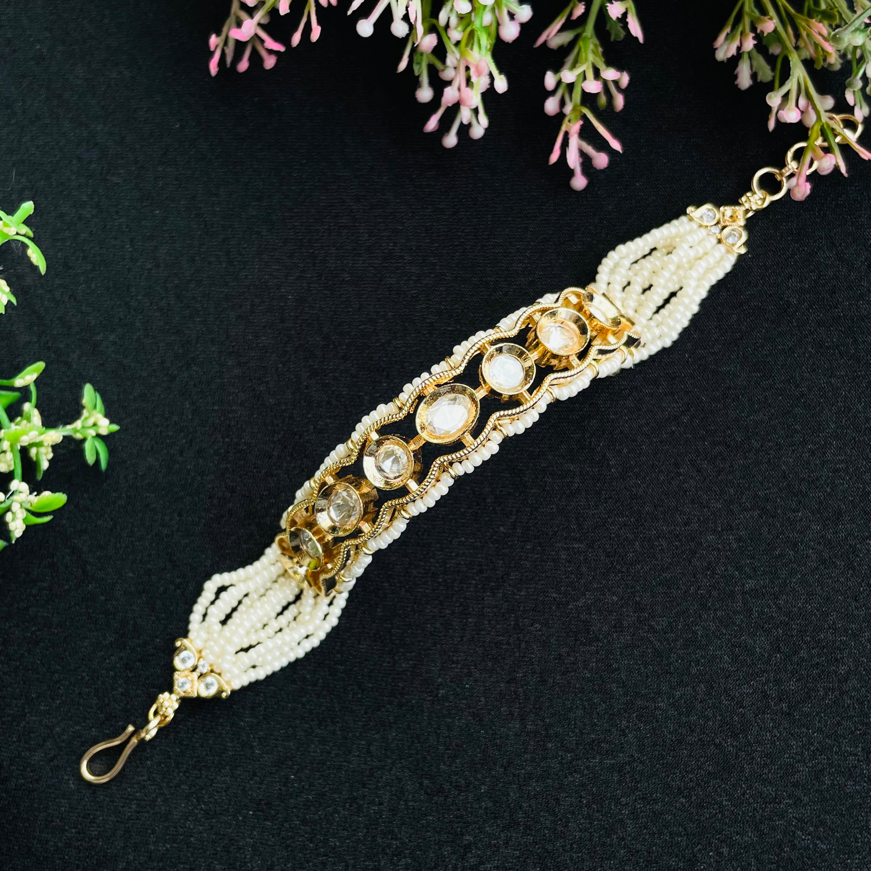 Nayaab Kashvi Polki Bracele