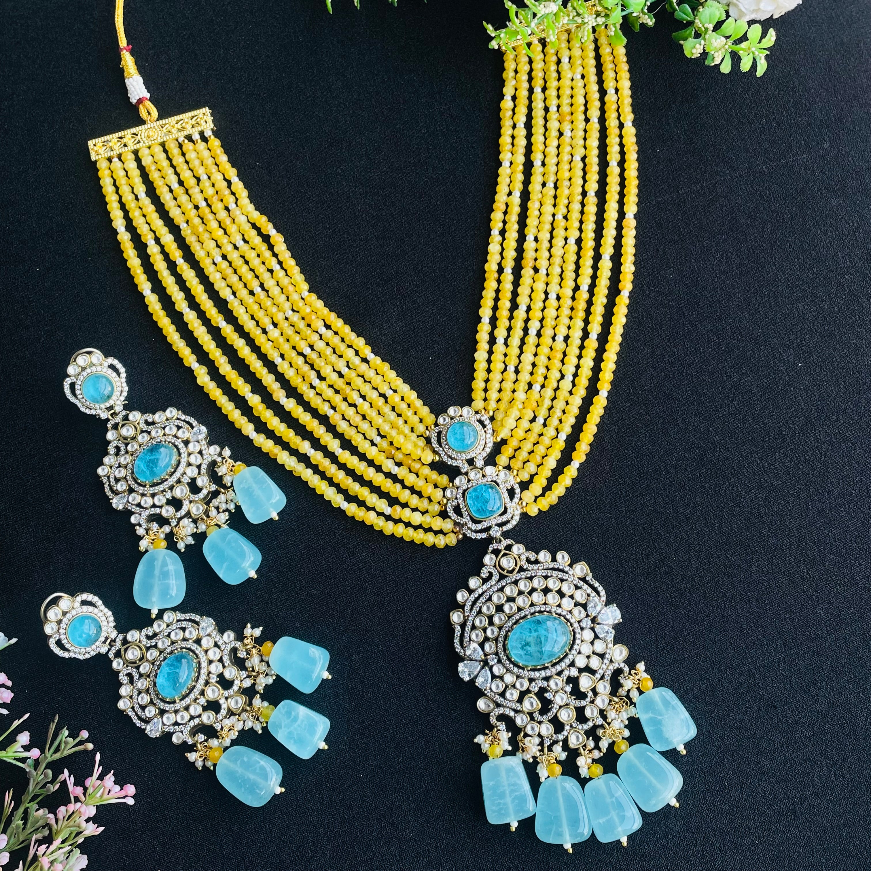 nayaab adya Polki neckpiece
