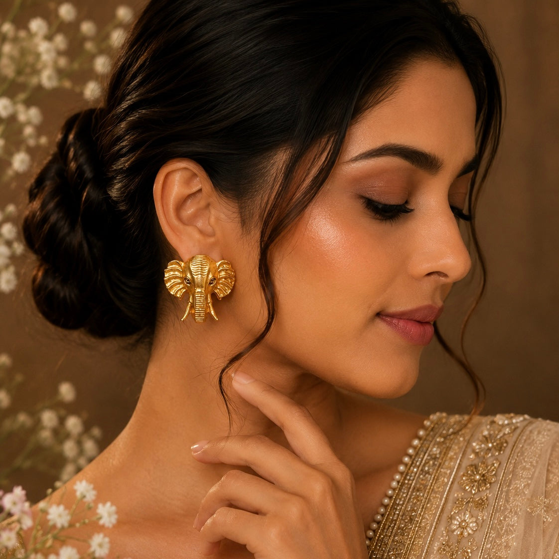Gajendra Regal Earrings