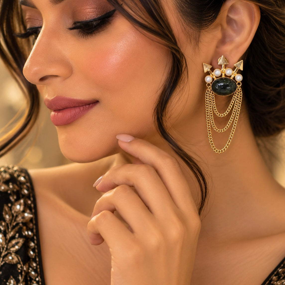 Mrinalika Earrings